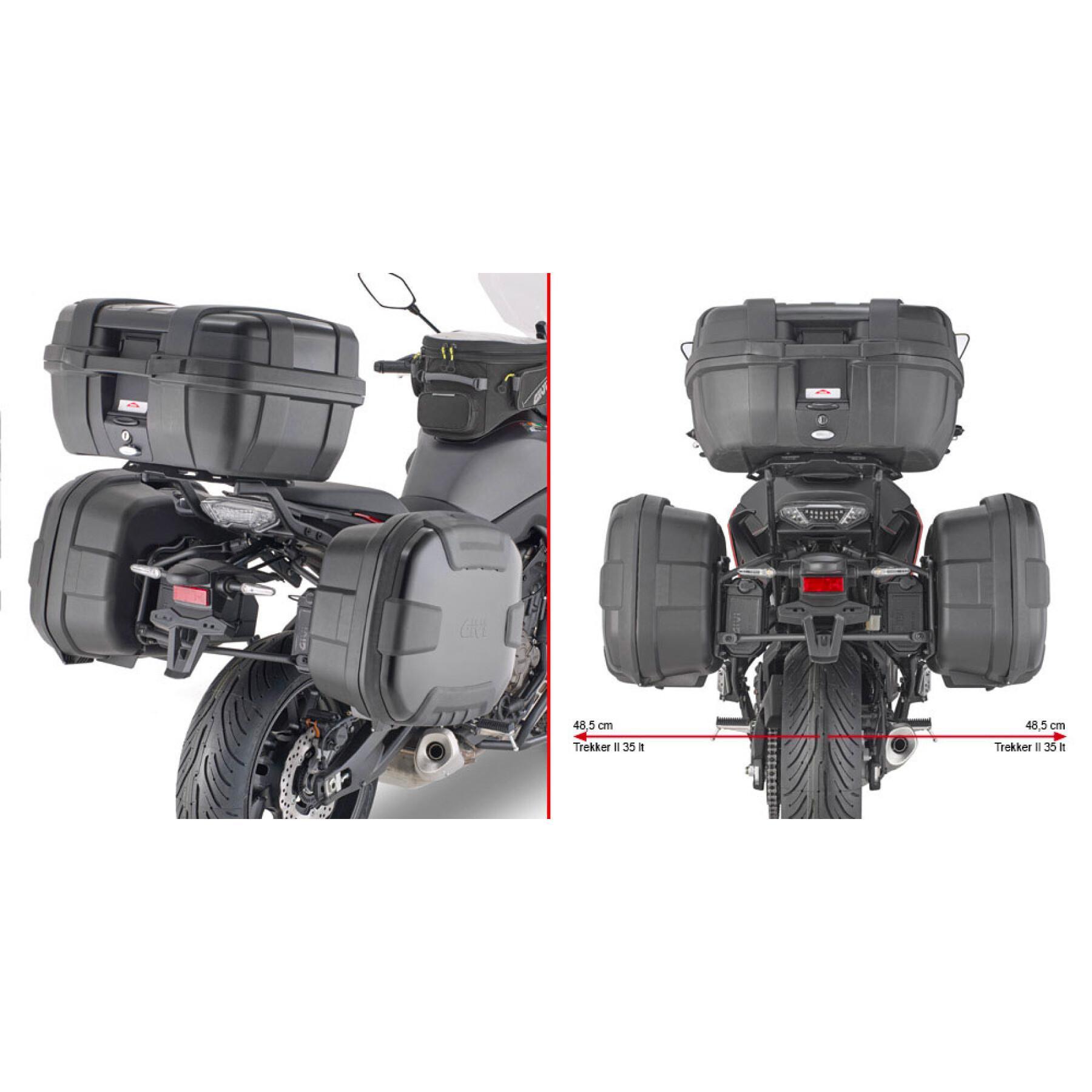 Motorcycle side case support Givi Monokey Yamaha 700 Tracer (20)