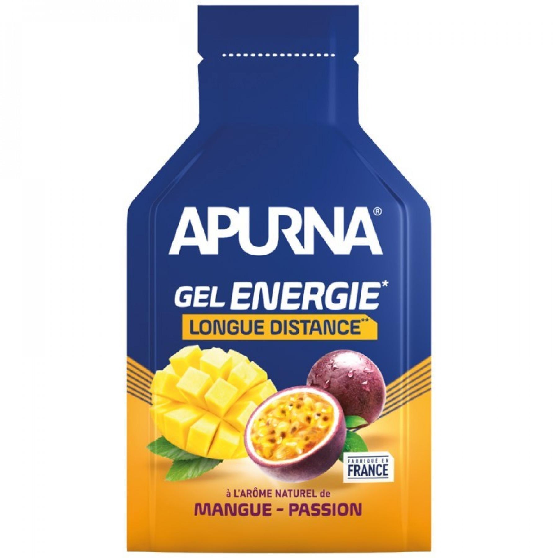 Batch of 24 gels Apurna Energie Mangue Passion - 35g
