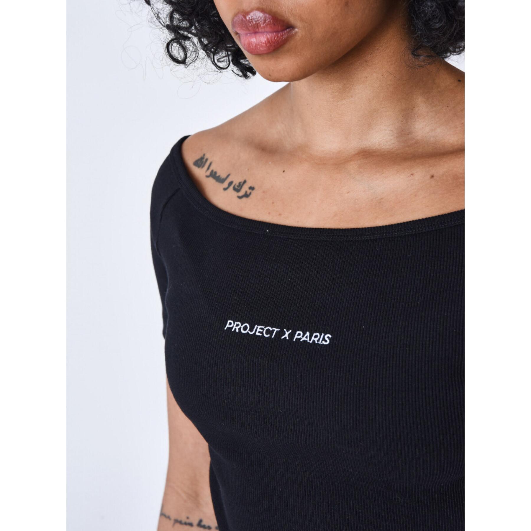 Women's off-the-shoulder T-shirt Project X Paris
