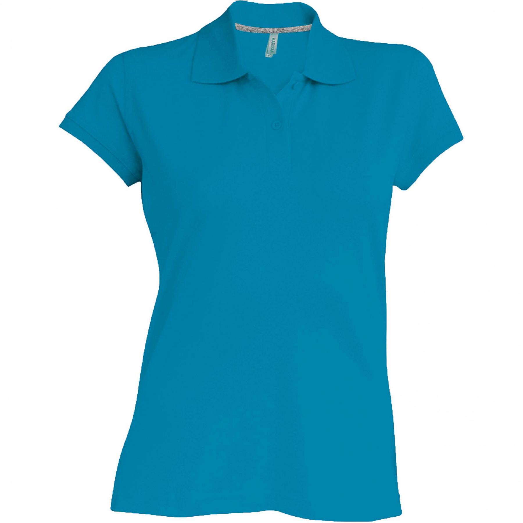 Woman polo shirt short sleeves Kariban