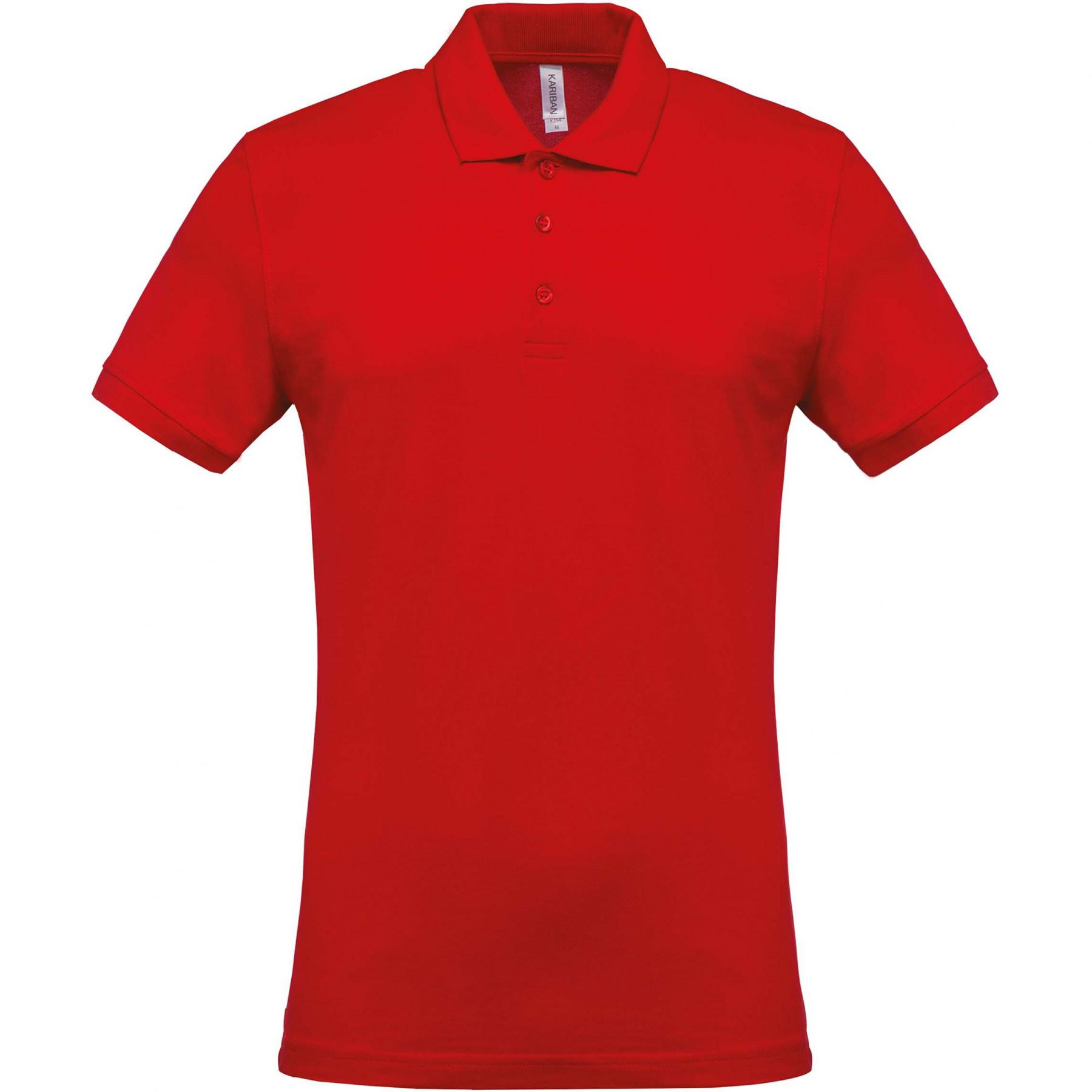 Short sleeve polo shirt Kariban Piqué