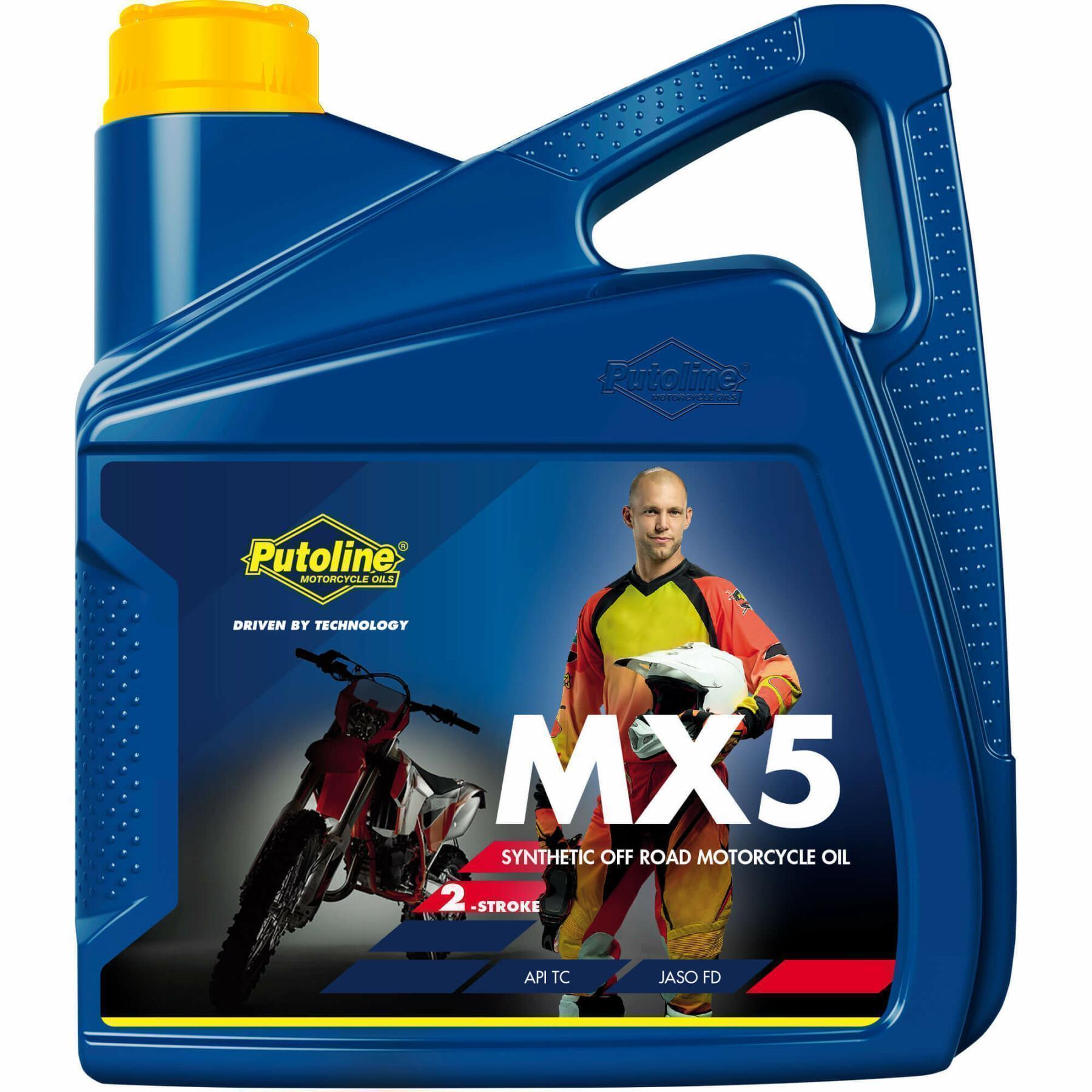 Motorcycle oil in can Putoline MX 5