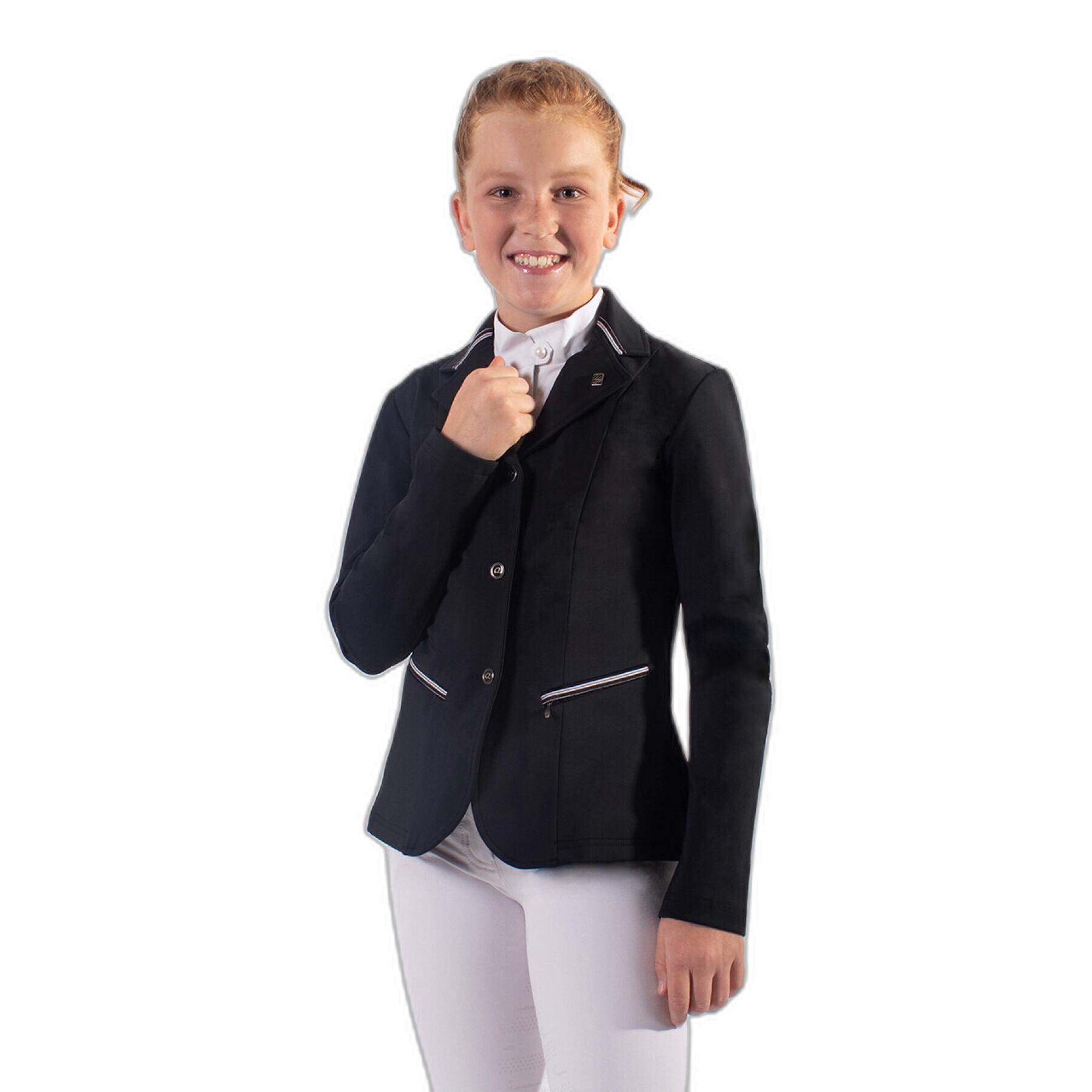 Girl's competition riding jacket QHP Andra