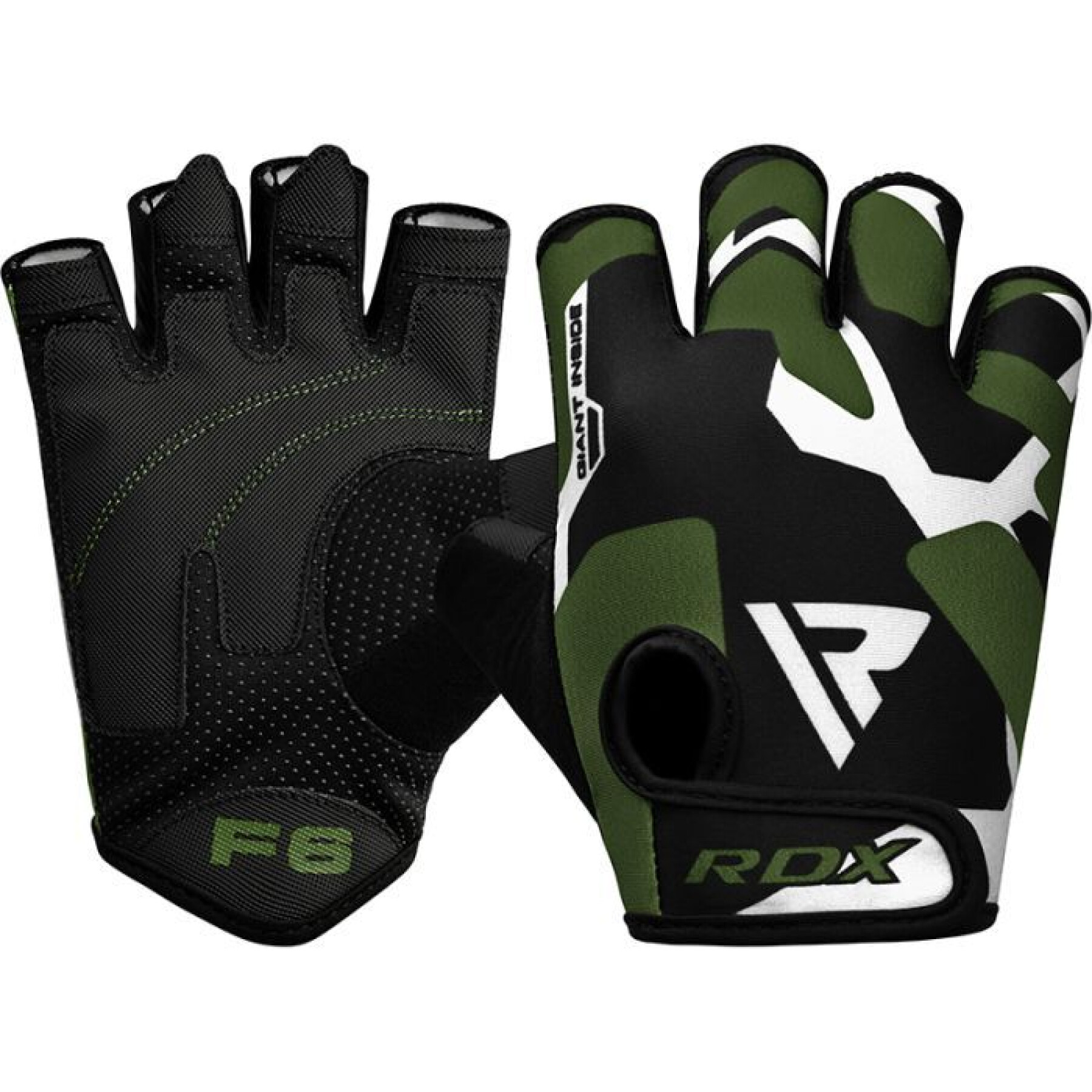 Fitness gloves RDX F6
