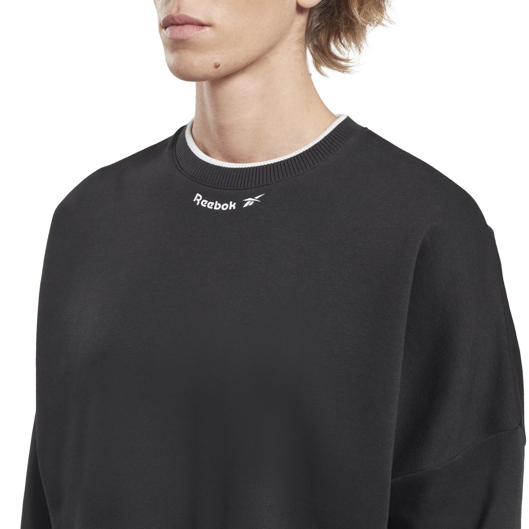 Women's fleece crew neck sweatshirt Reebok Identity