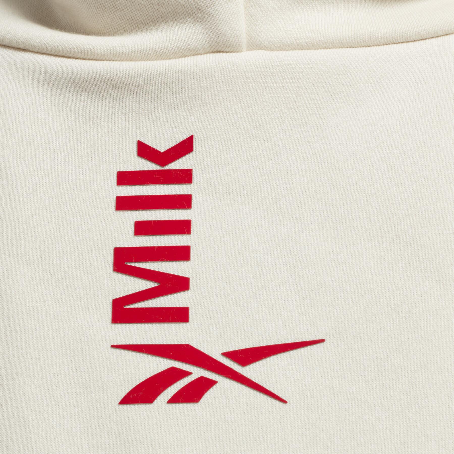 Sweatshirt hooded Reebok Milk Makeup Lux