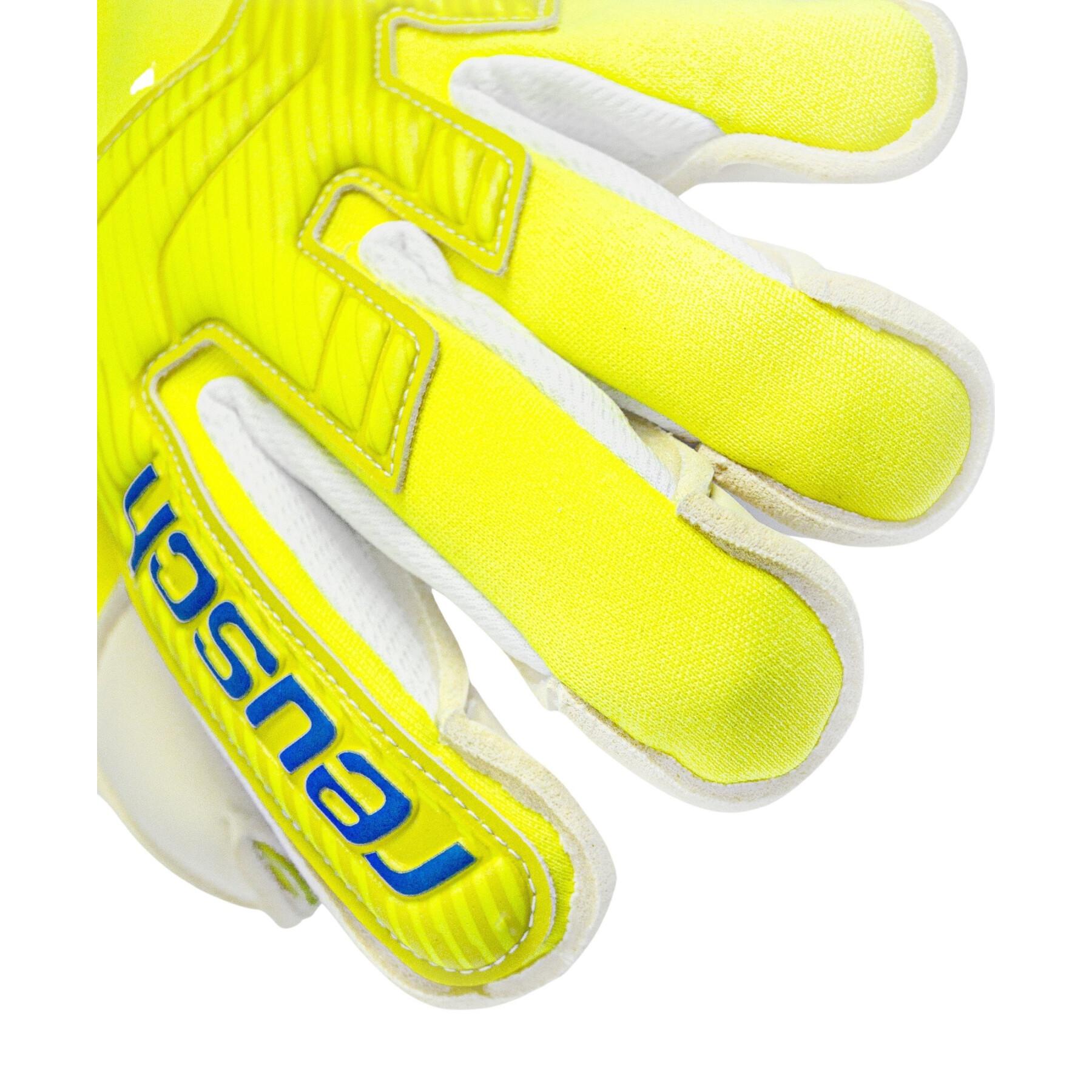 Goalkeeper's glove Reusch Attrack Gold x Alpha