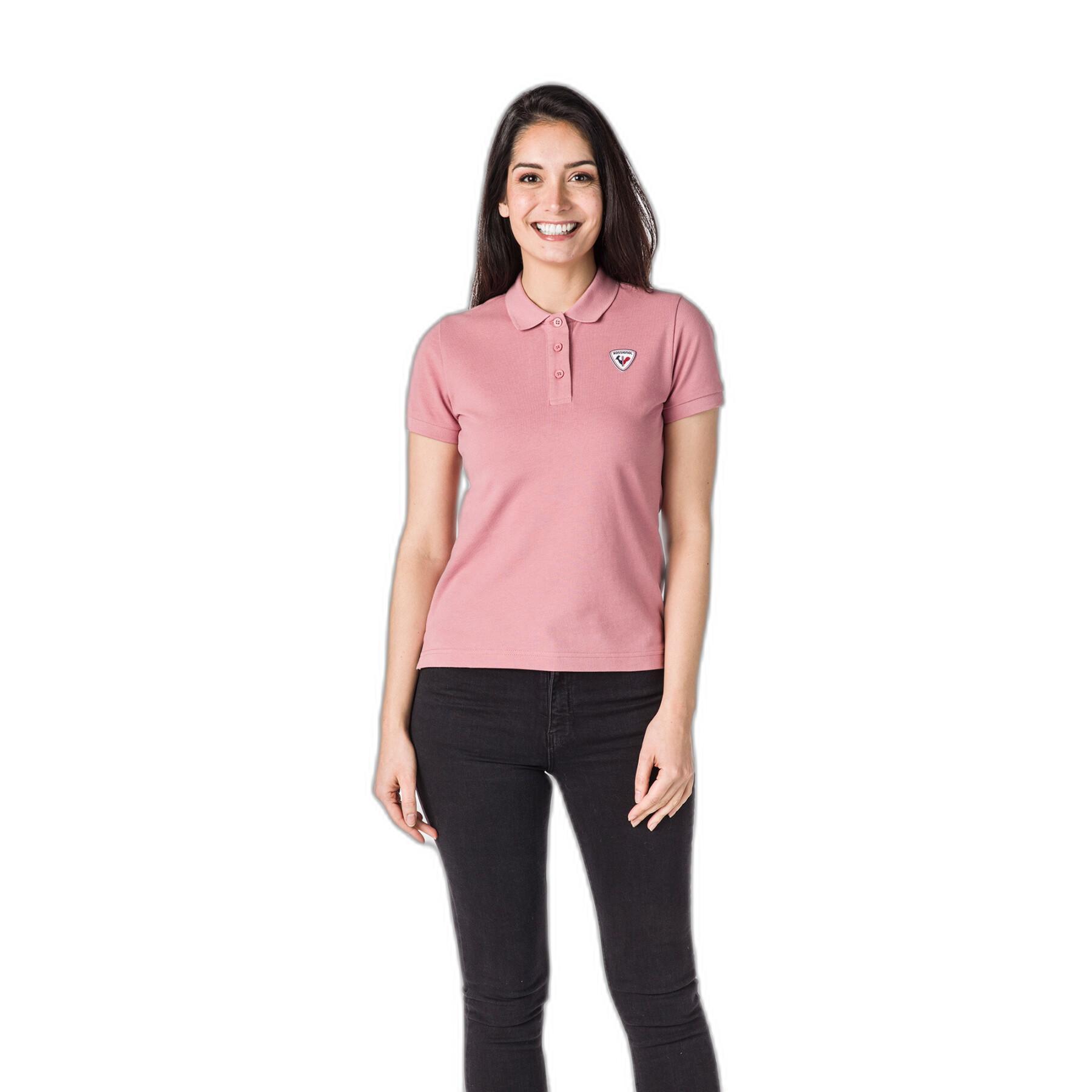 Polo shirt with woman logo Rossignol