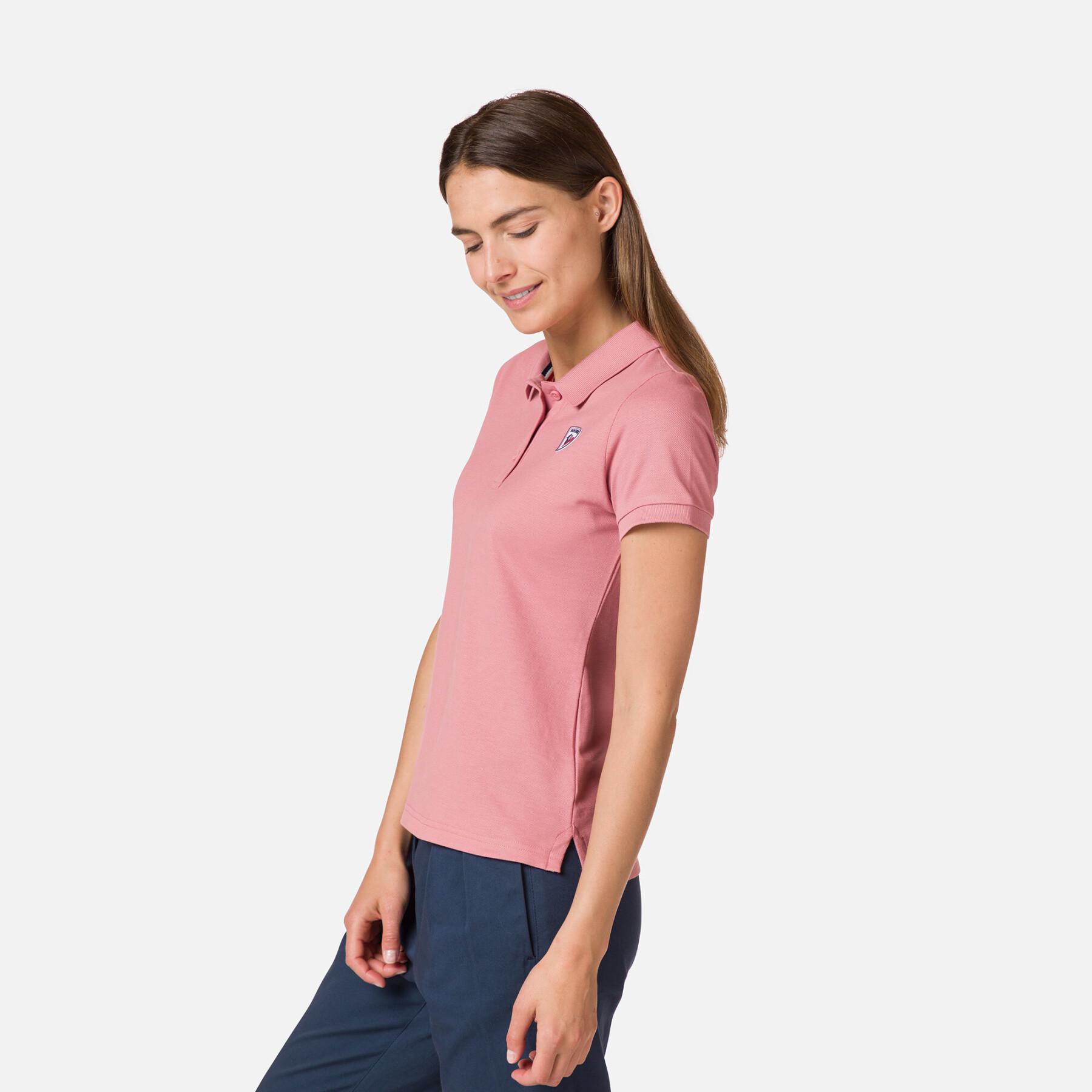 Polo shirt with woman logo Rossignol