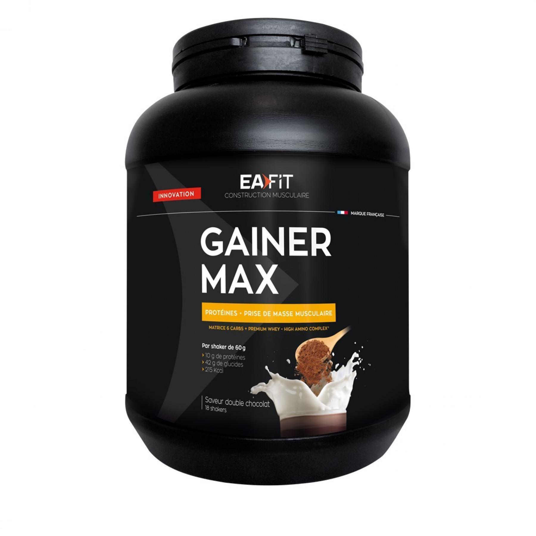 Gainer max double chocolate EA Fit 1,1kg