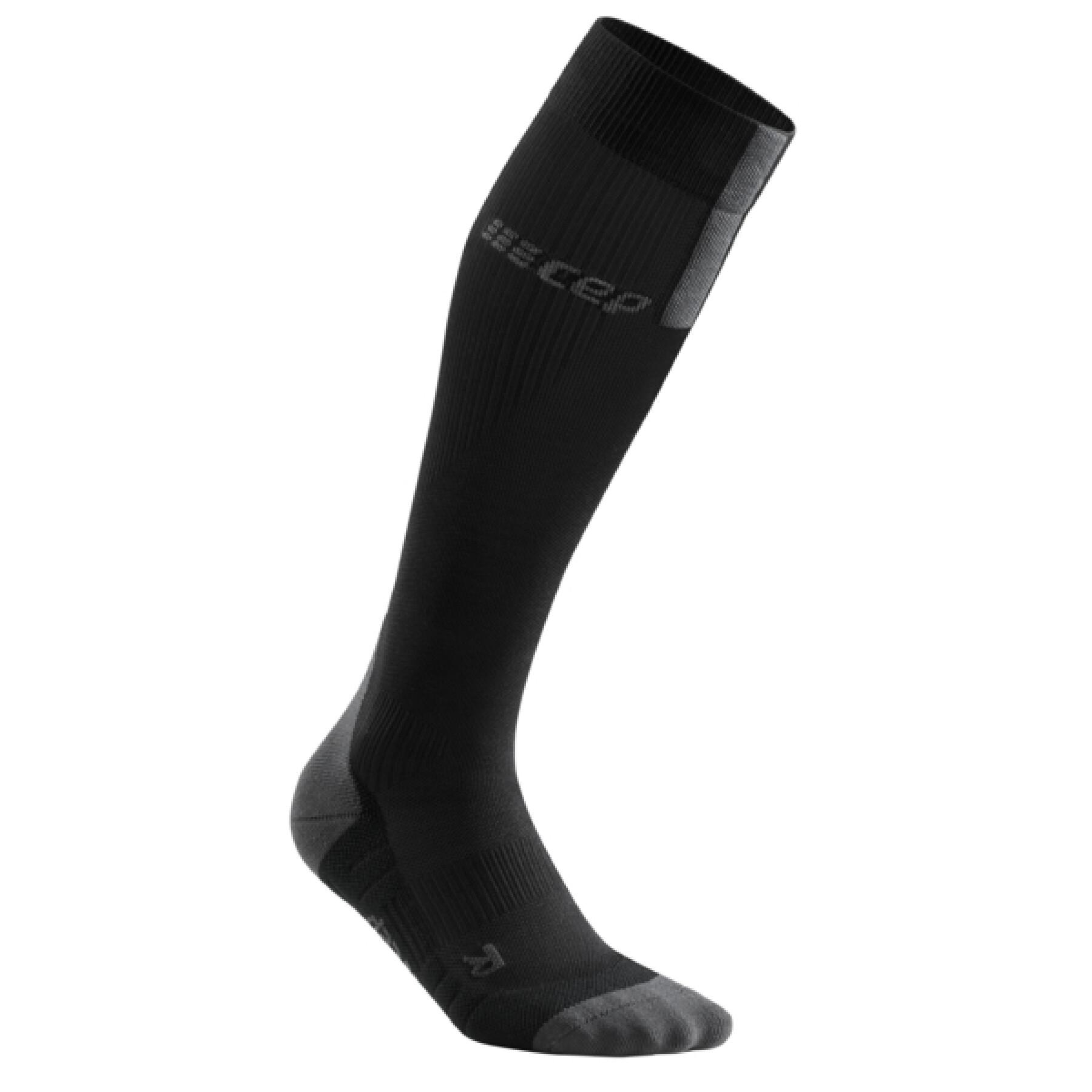 Women's high compression socks CEP Compression Run 3.0