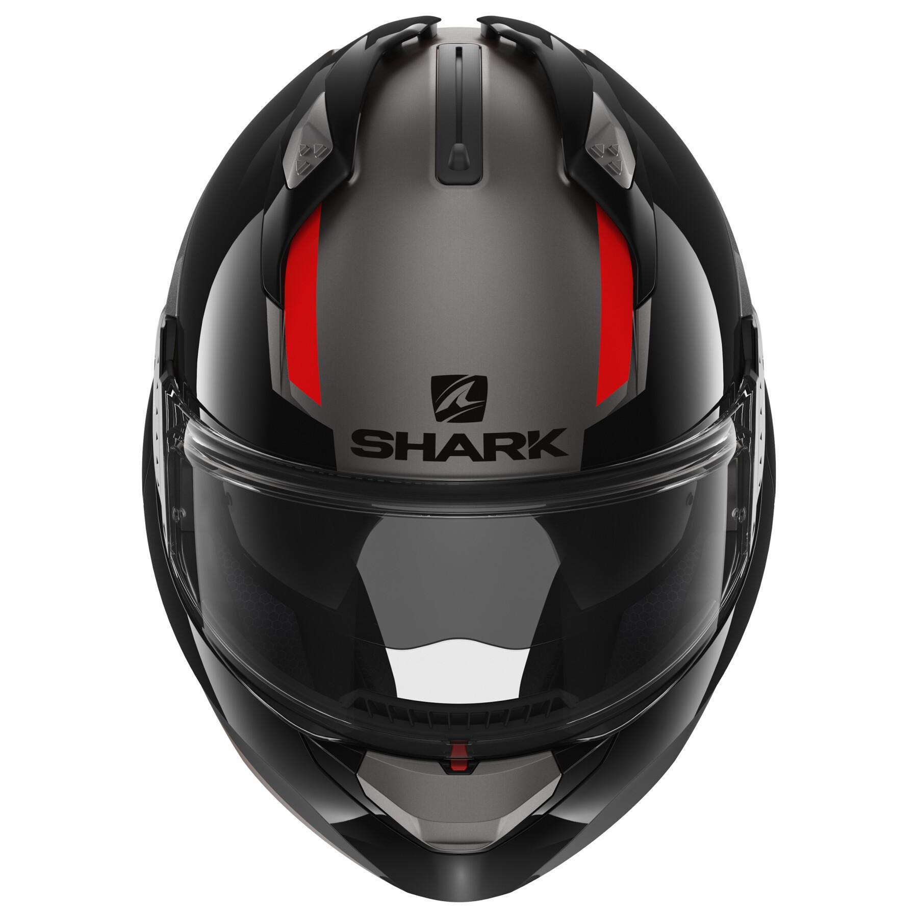 Modular motorcycle helmet Shark evo GT sean