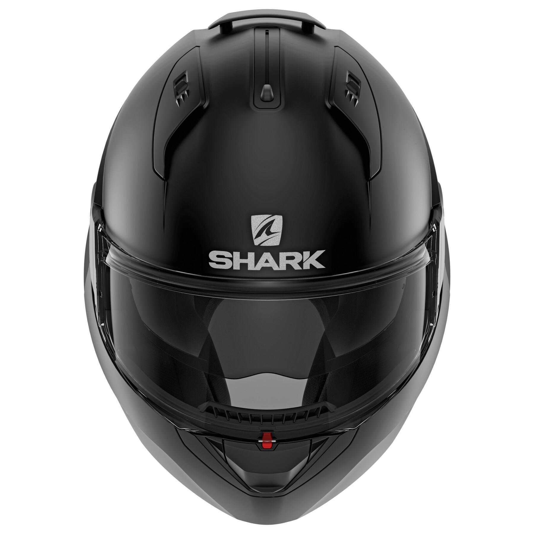 Modular motorcycle helmet Shark evo es blank