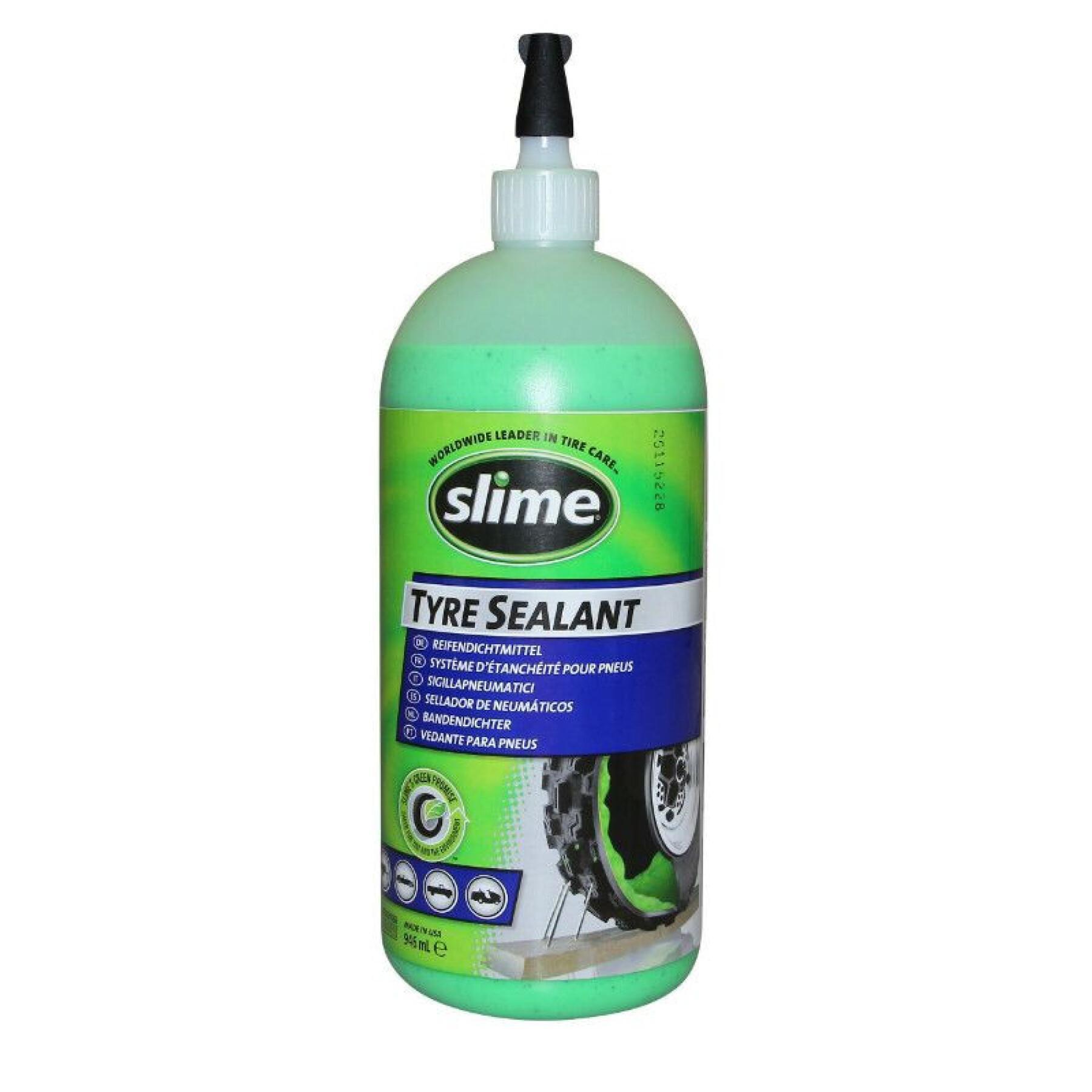 Preventive anti-puncture fluid for tubeless tires Slime