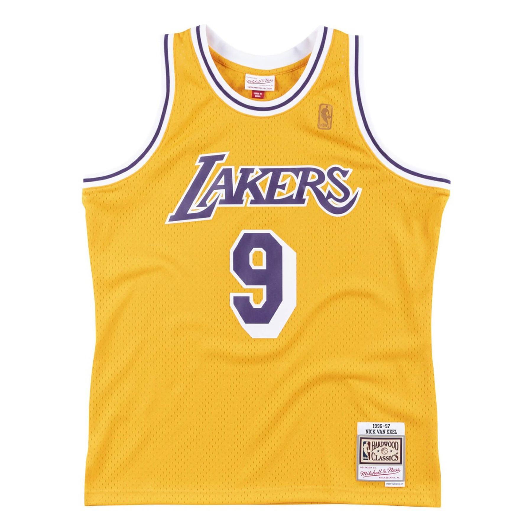 Jersey Los Angeles Lakers 1996-97 Nick Van Exel
