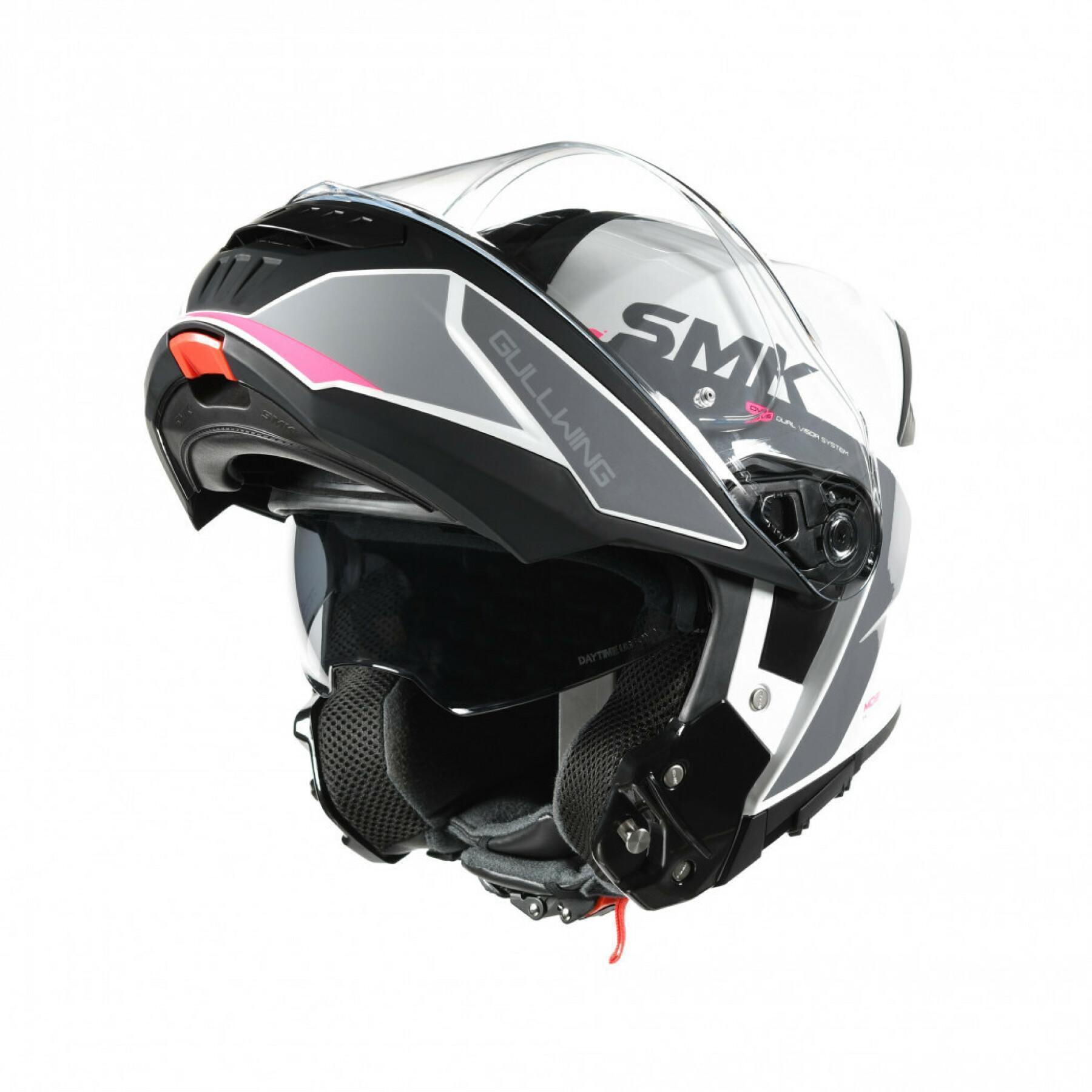 Modular motorcycle helmet SMK Gullwing Kresto