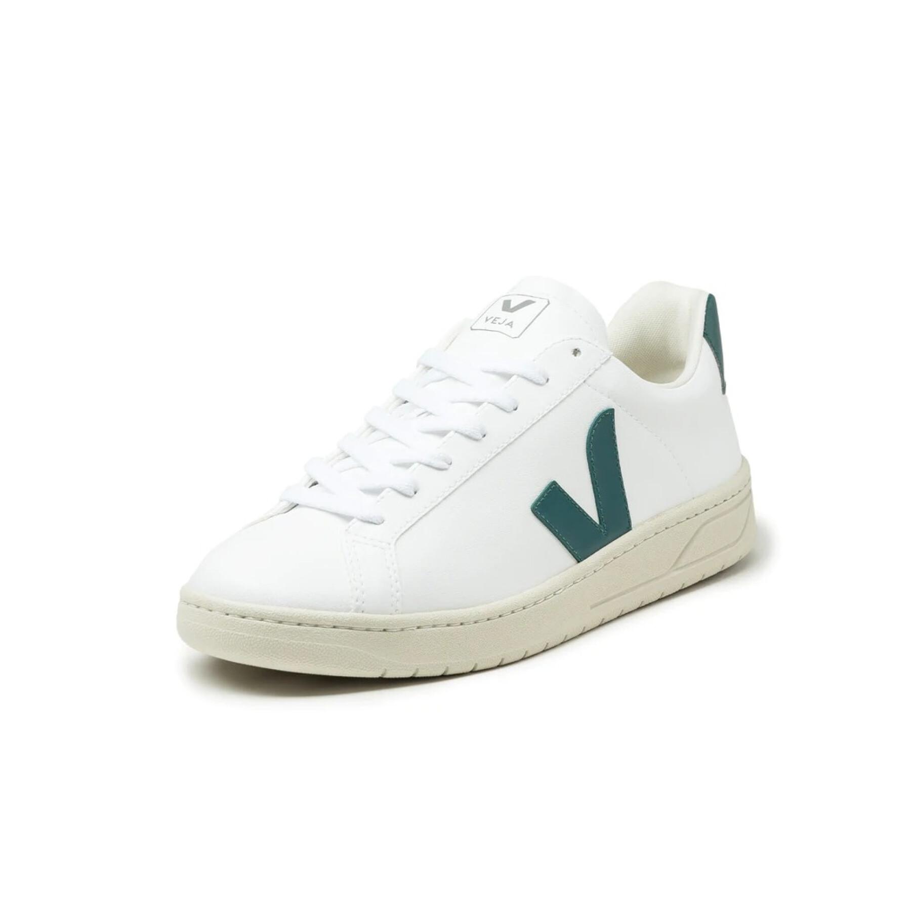 Women's sneakers Veja V-12 Leather Extra-White Marsala Nautico
