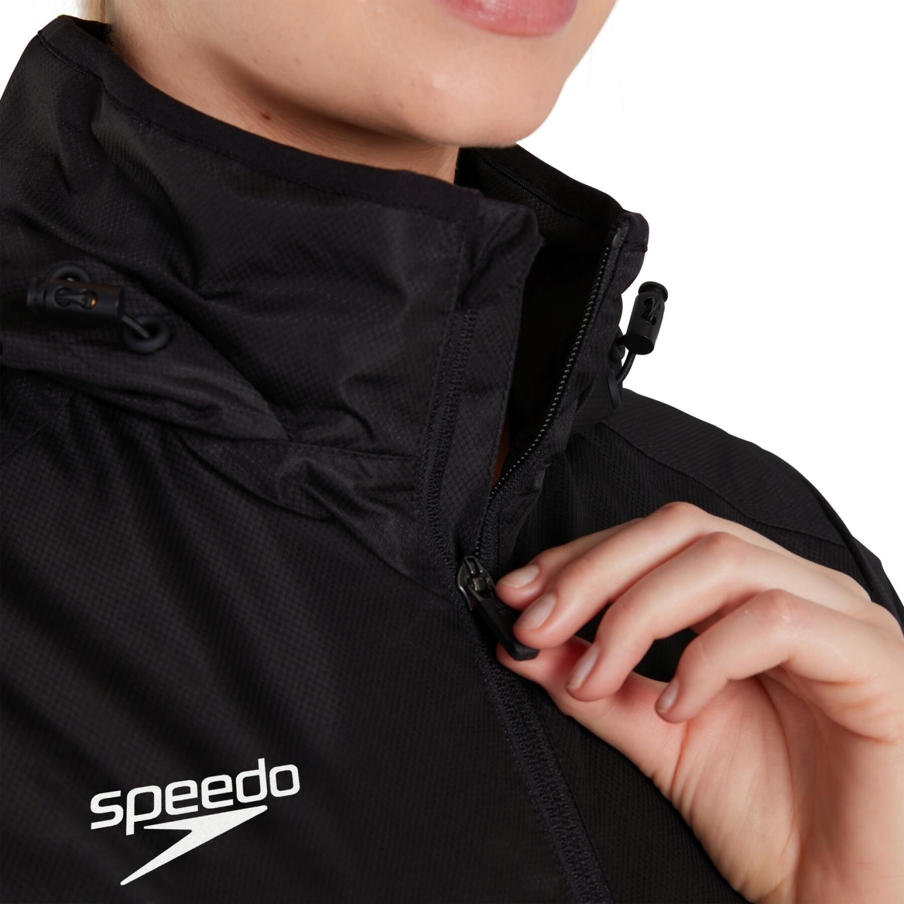 Full zip waterproof jacket for women Speedo