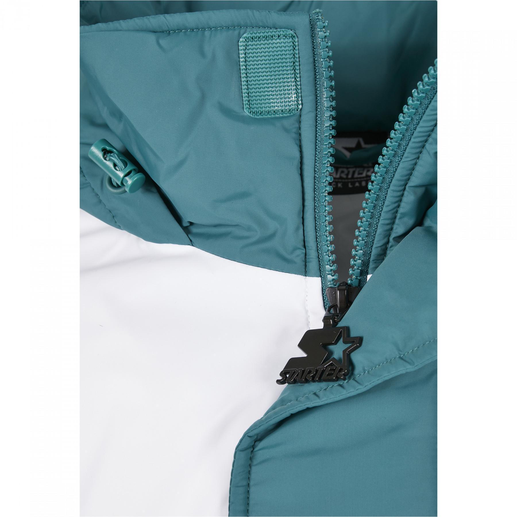 Jacket Urban Classics starter color block 1/2 zip retro