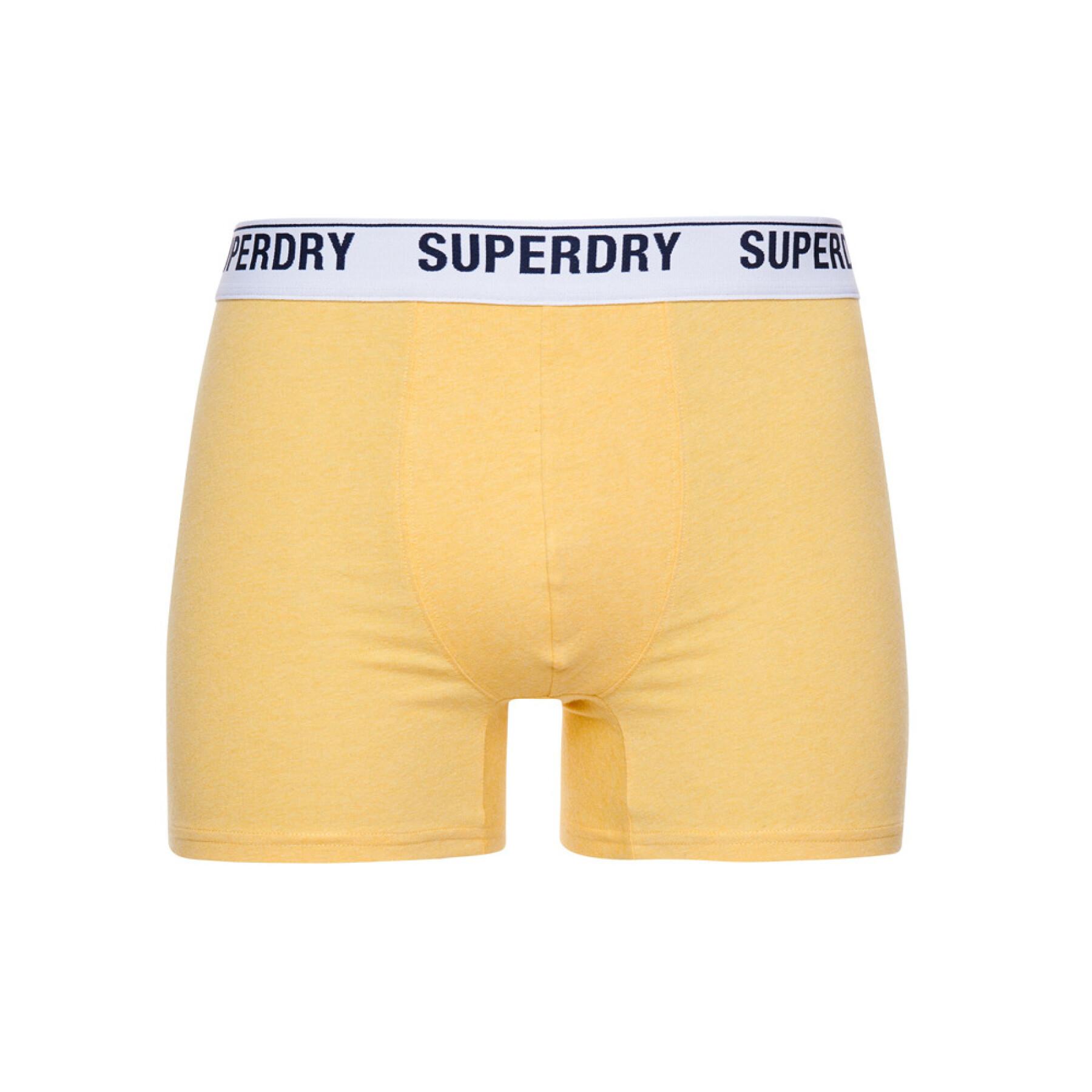 Set of boxers in organic cotton Superdry
