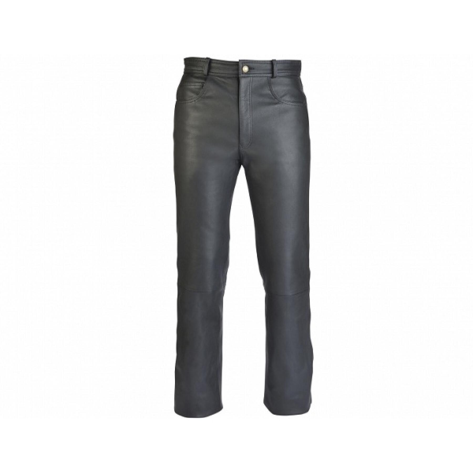 Waterproof leather jeans Soubirac