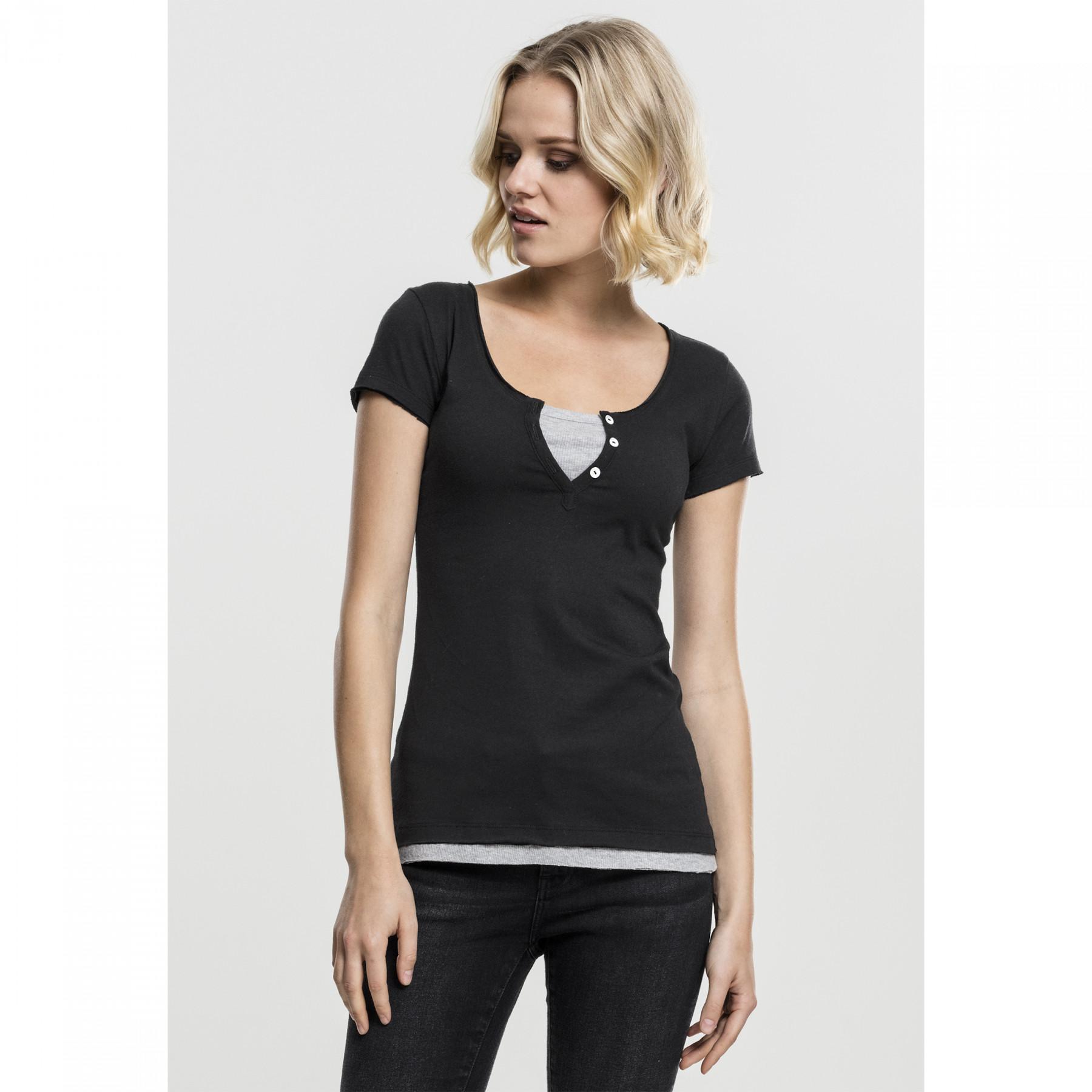 Woman's Urban Classic two-colored t-shirt t-