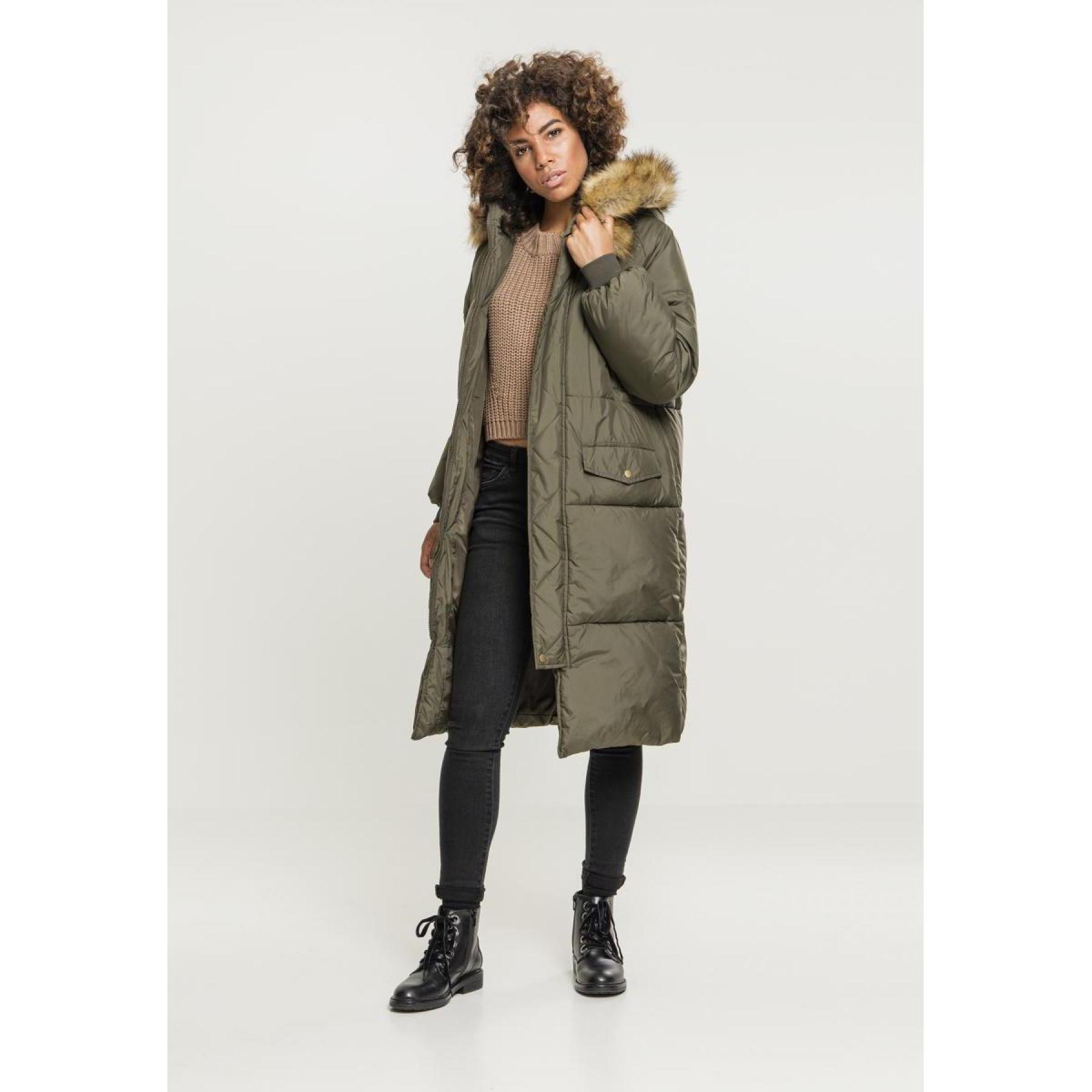 Women\'s Classic parka and - Urban Woman coat Oversize Coats - Lifestyle - Jackets