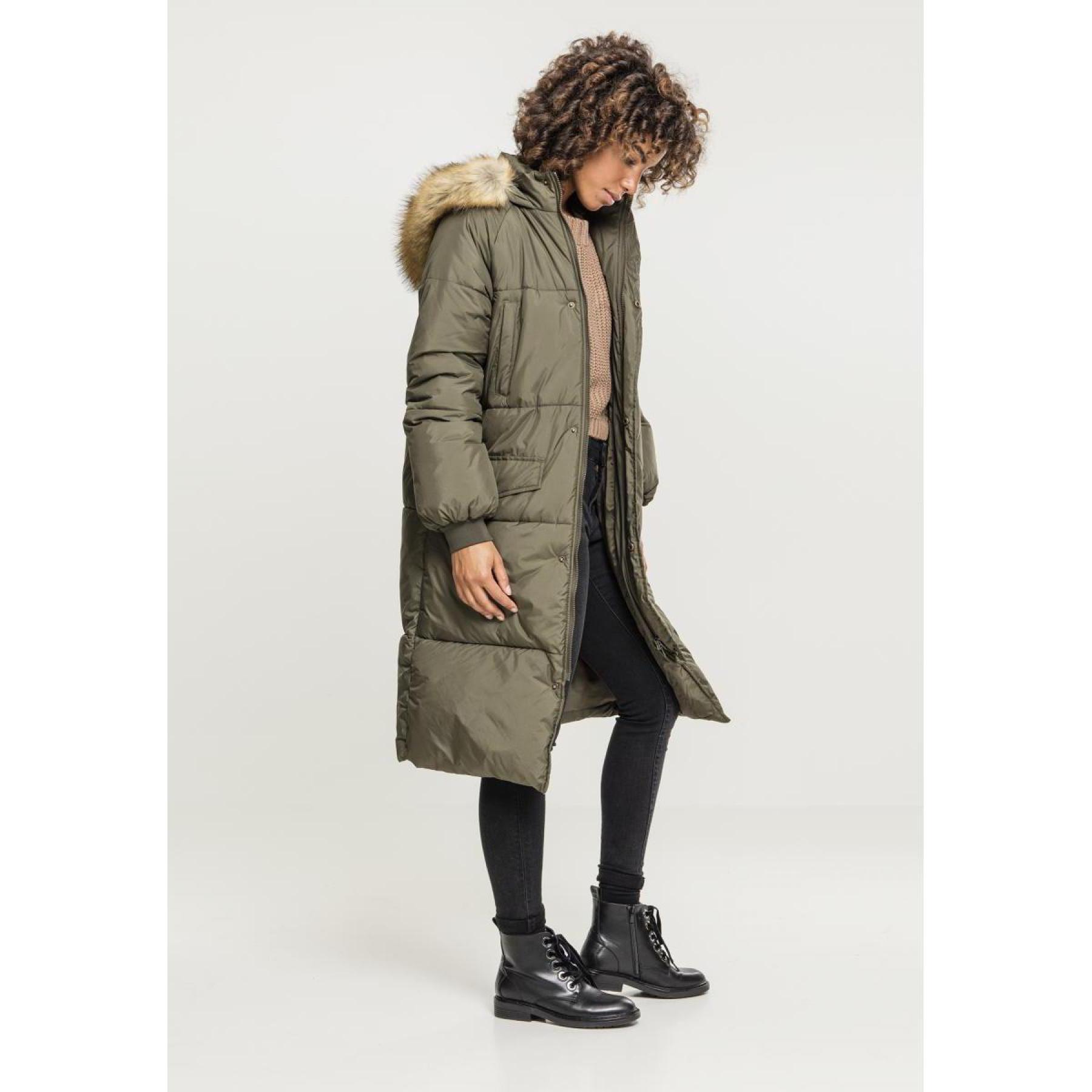 parka - Coats Jackets Classic - Women\'s Woman Urban Lifestyle Oversize coat and -