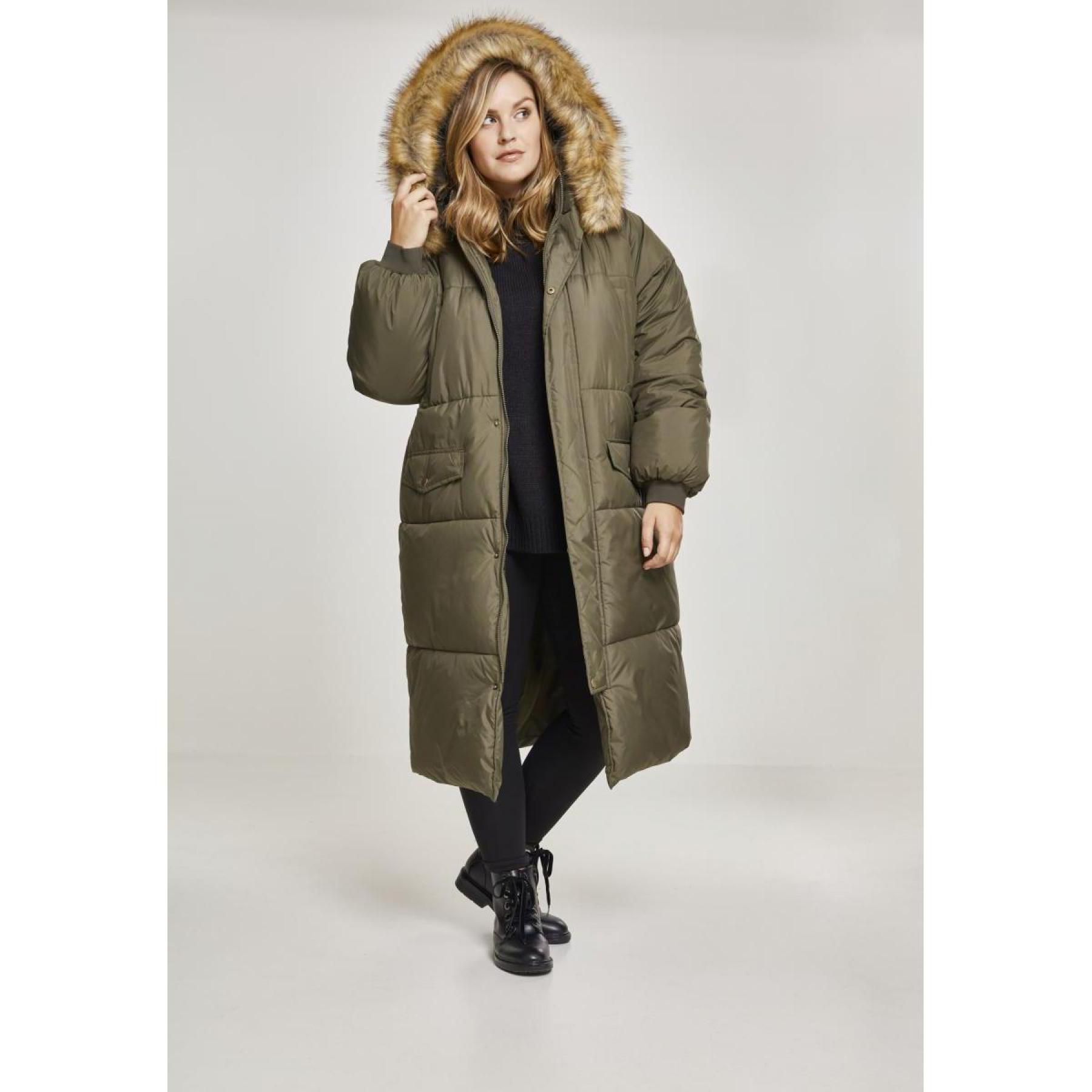 Women\'s Urban Classic Coats Oversize - - and Jackets Woman parka Lifestyle - coat