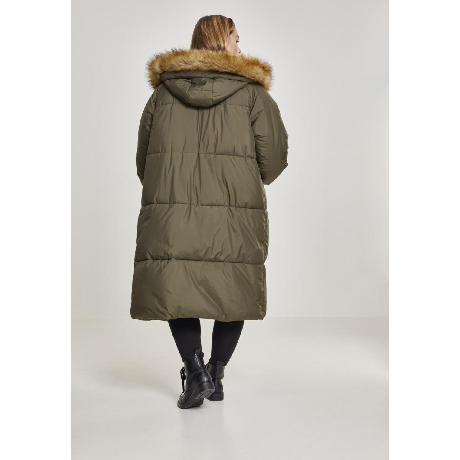 coat Women\'s - Coats Jackets Urban and - - Oversize parka Lifestyle Woman Classic