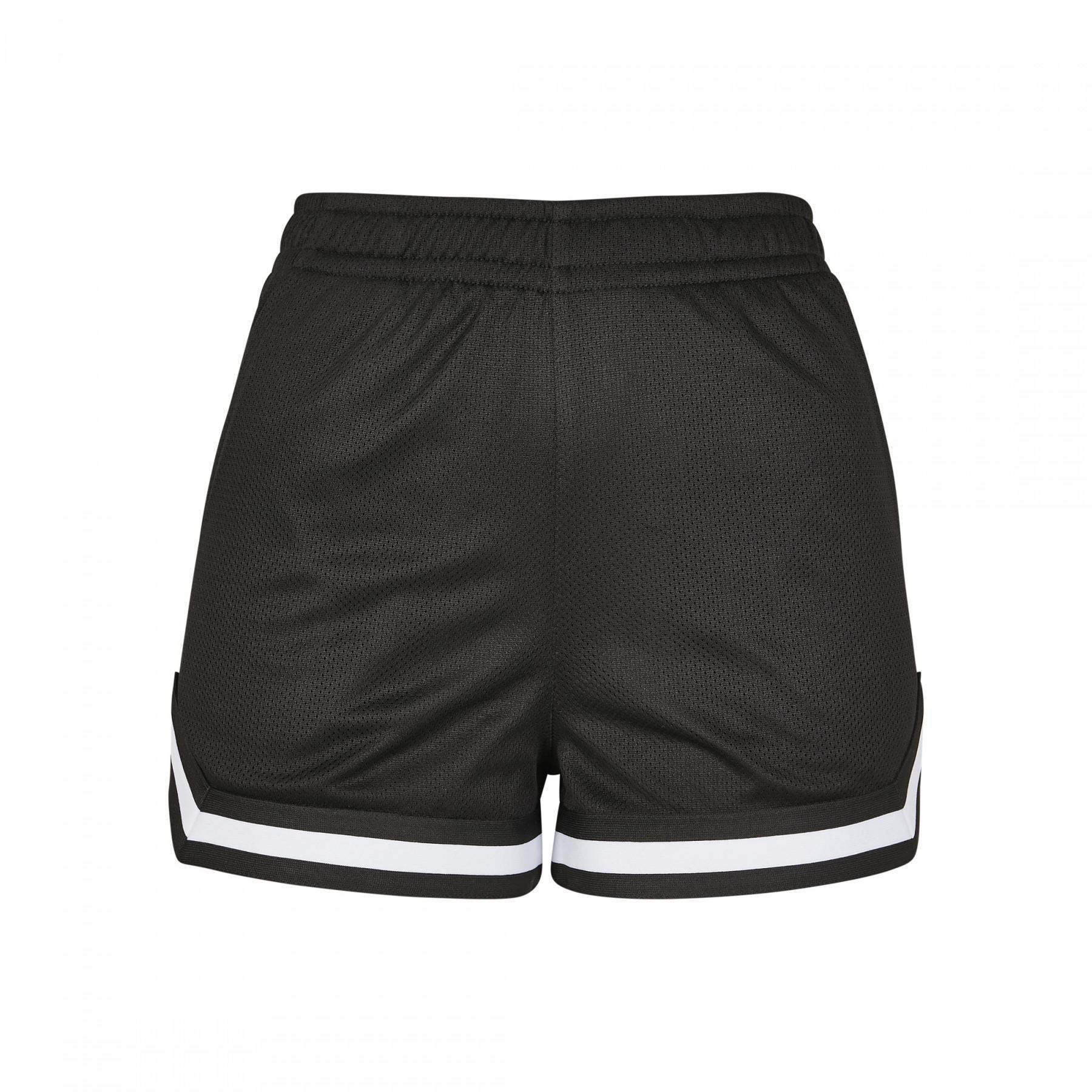Urban Classic Stripe mesh hot women's shorts