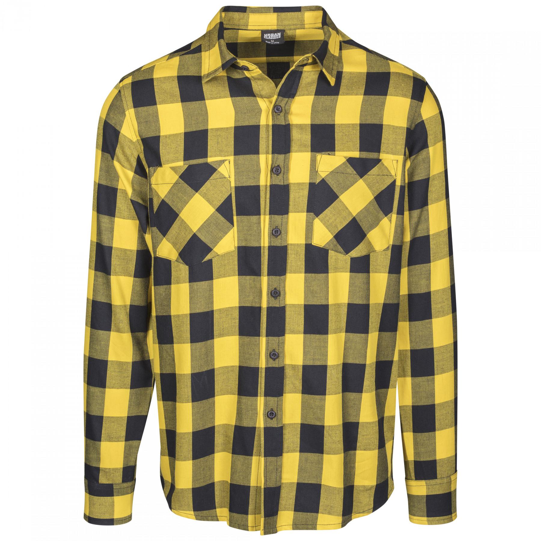Urban Classic basic flannel shirt