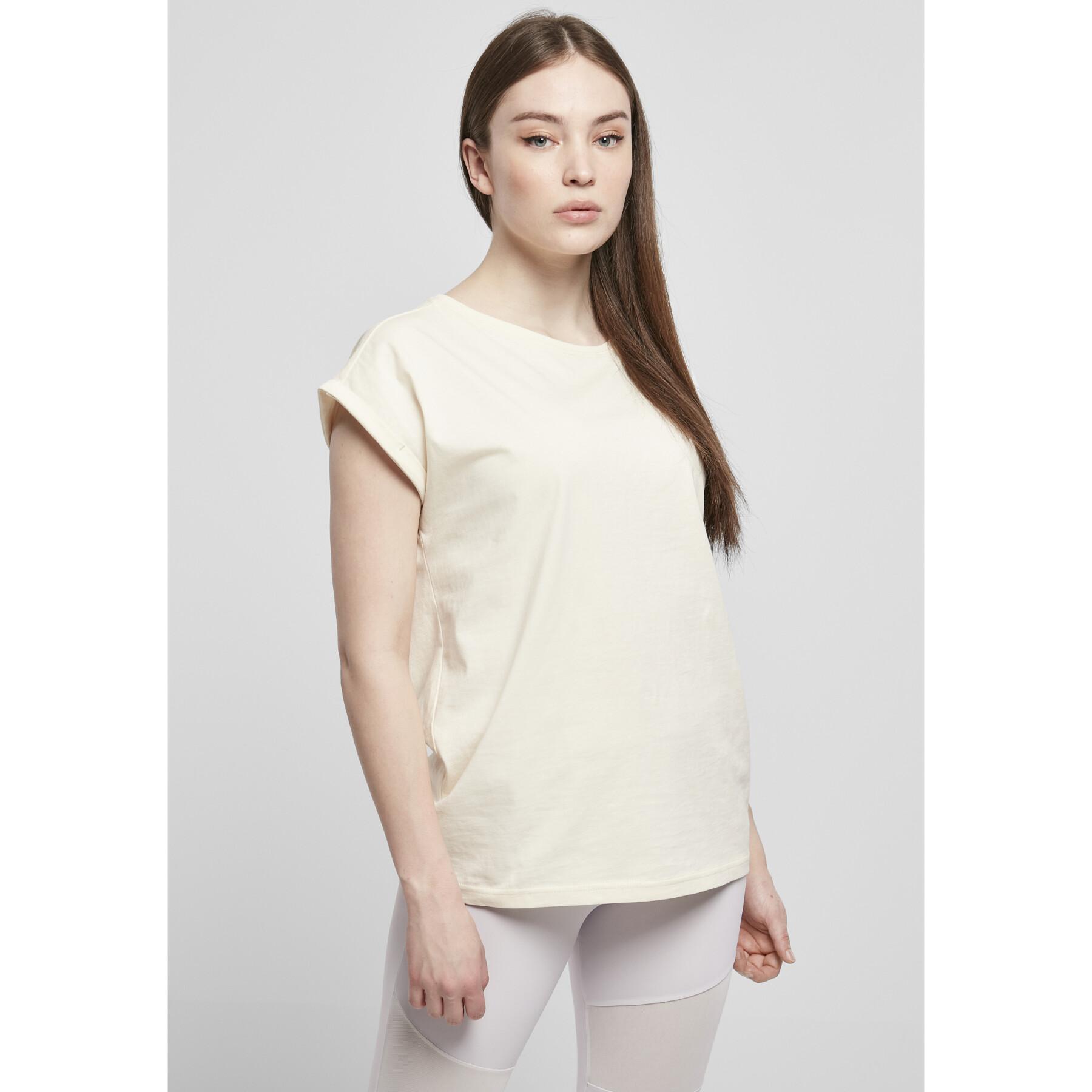 Women's T-shirt Urban Classics organic extended shoulder