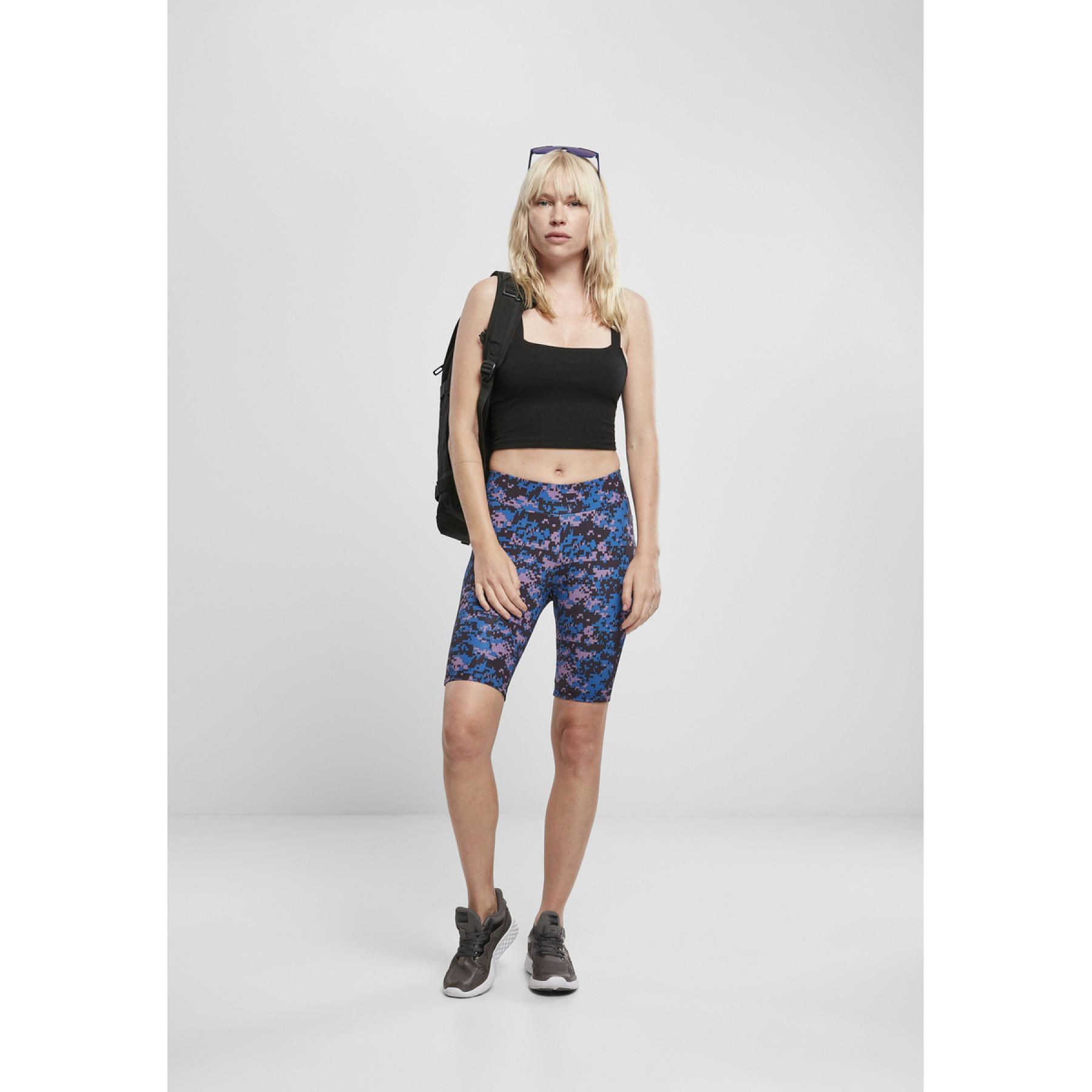 Cycling shorts for women and Shorts Classics high waist - tech - Lifestyle Skirts Woman - camouflage Urban