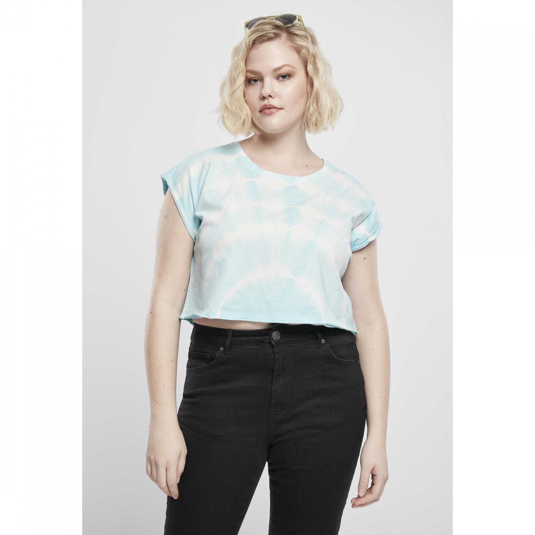 Women\'s T-shirt Urban Classics short tie dye - T-shirts and tank tops -  Woman - Lifestyle