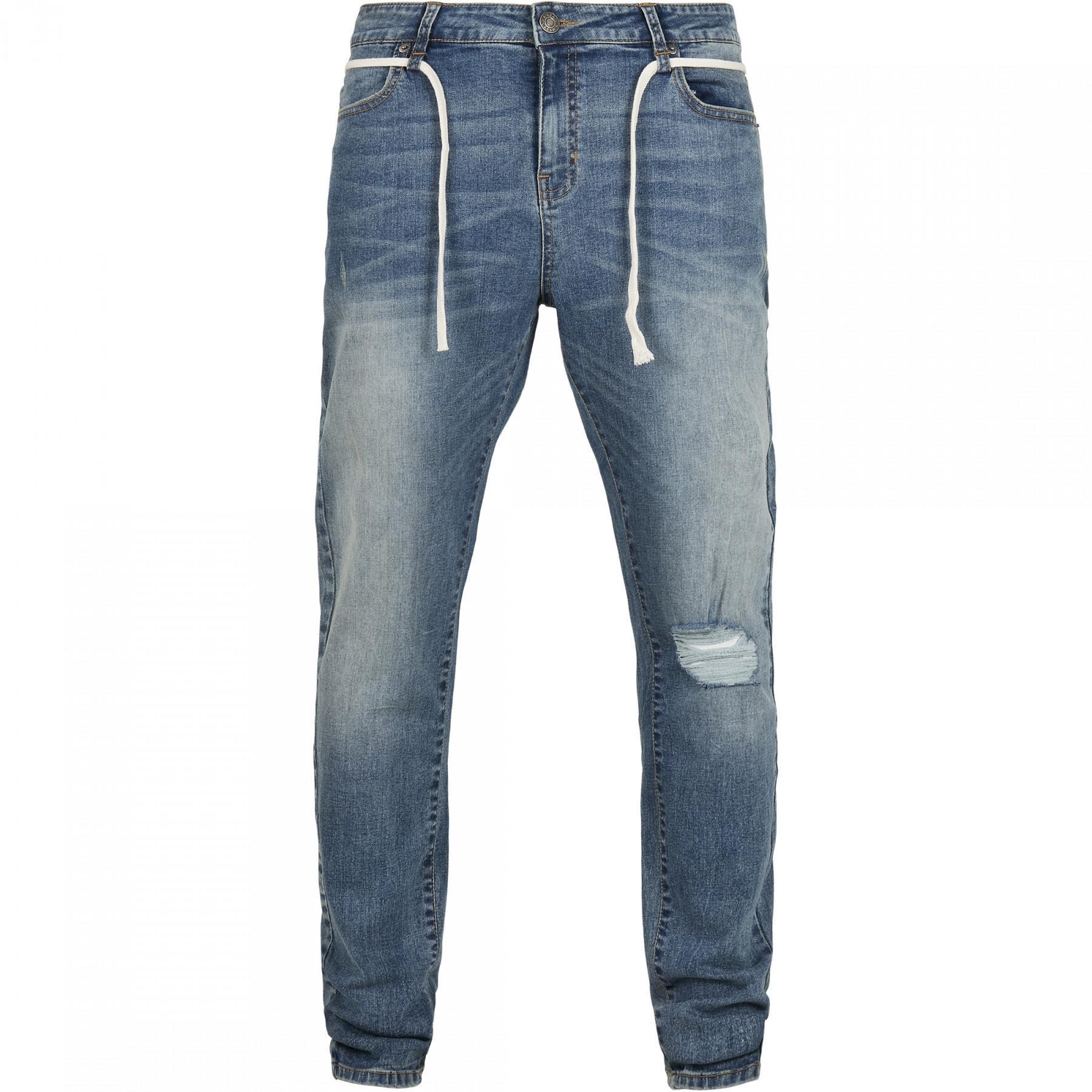 Slim jeans with drawstring Urban Classics