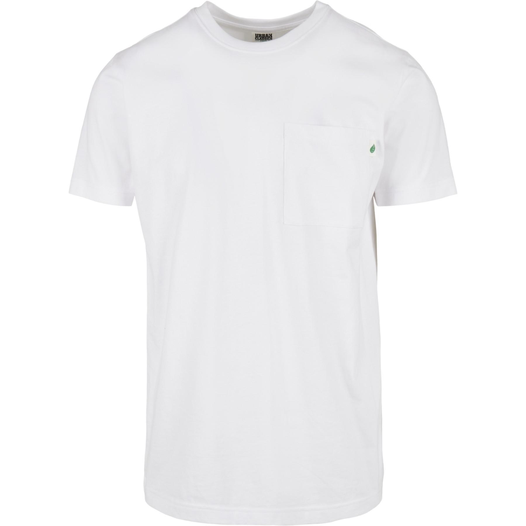 T-shirt Urban Classics coton organique basic pocket-grandes tailles