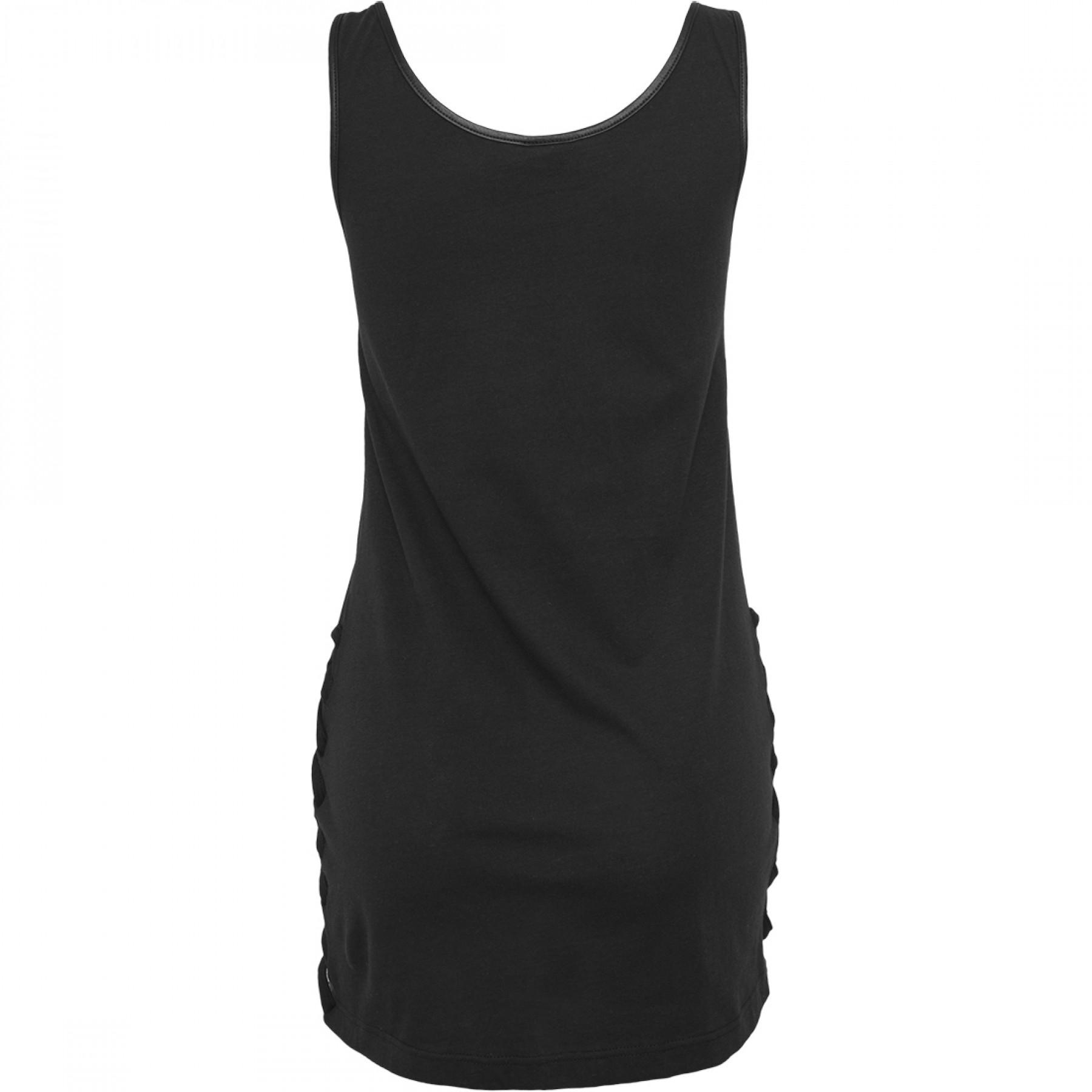 Women's Urban Classic leather imitation knotted tank top