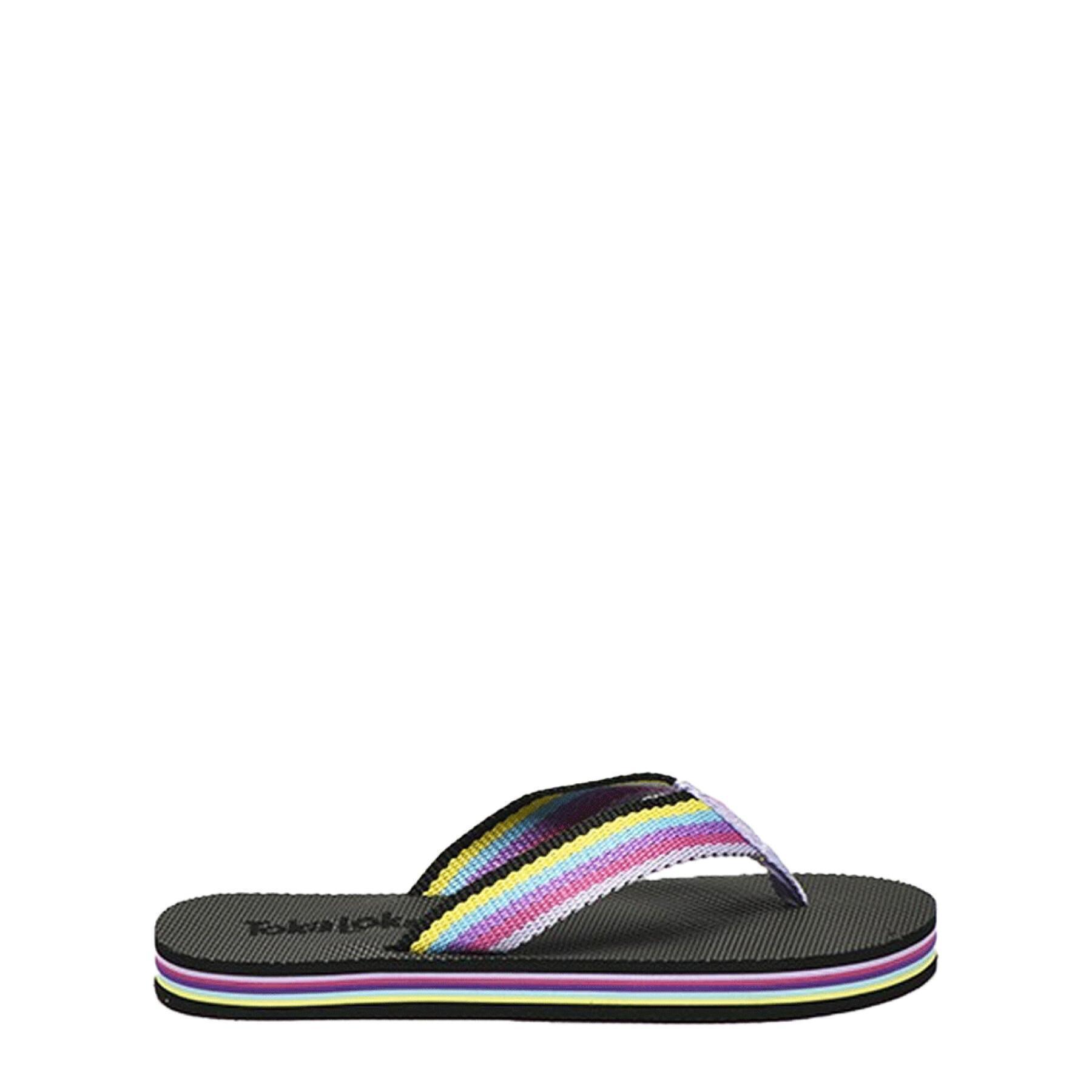 Women's flip-flops Toka Loka Pastel Rainbow