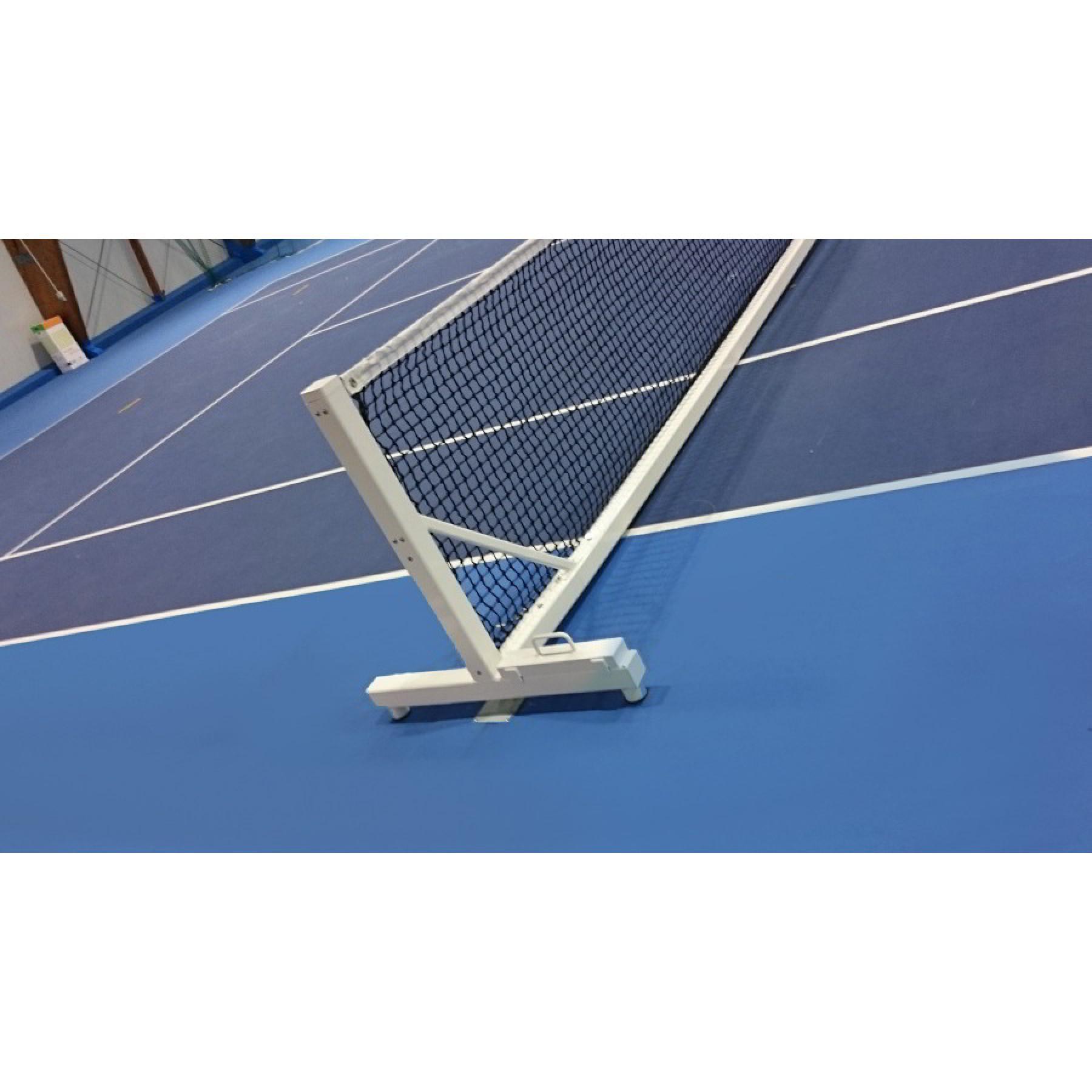 Transportable steel tennis post Carrington