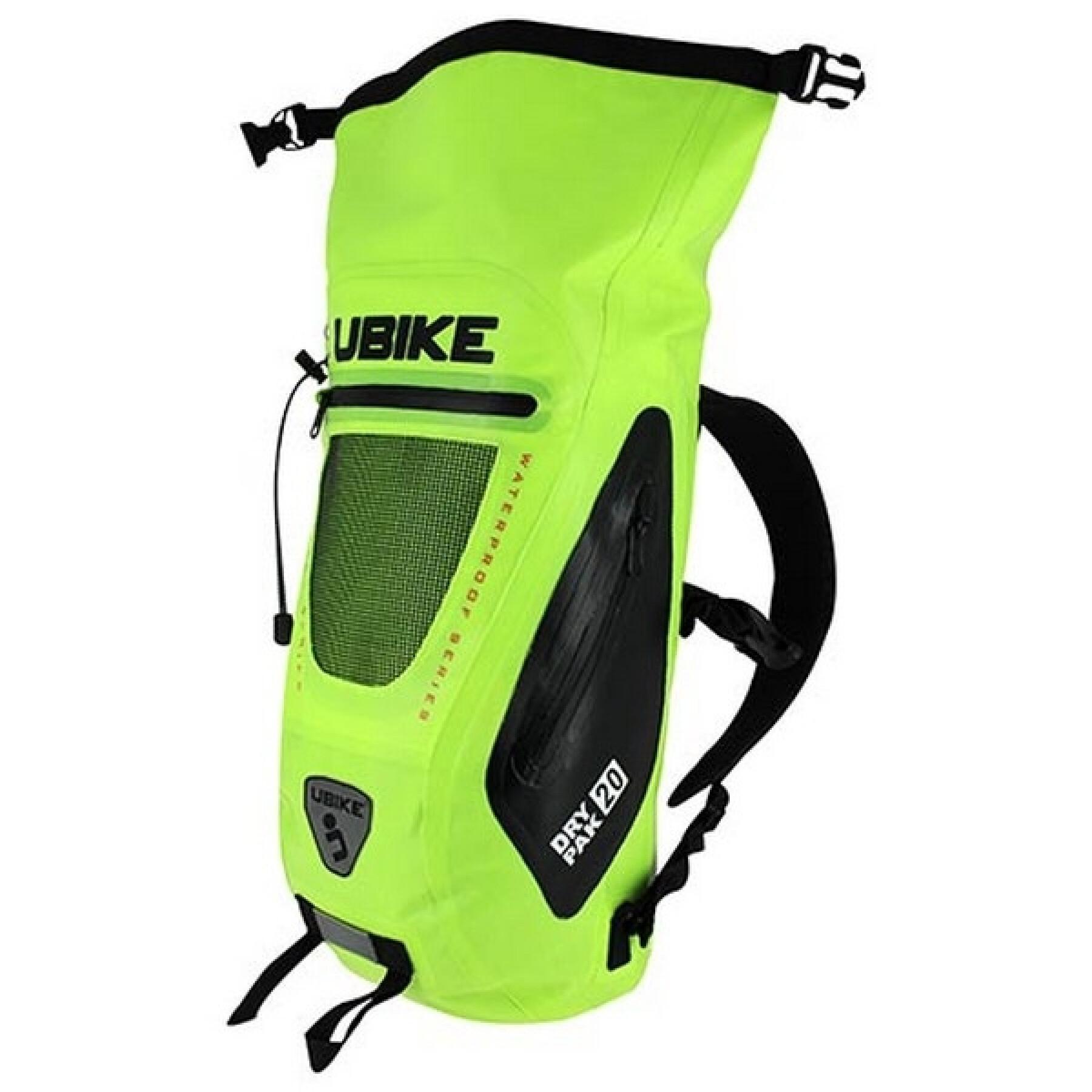 Waterproof backpack Ubike Easy Pack + 20L Fluo