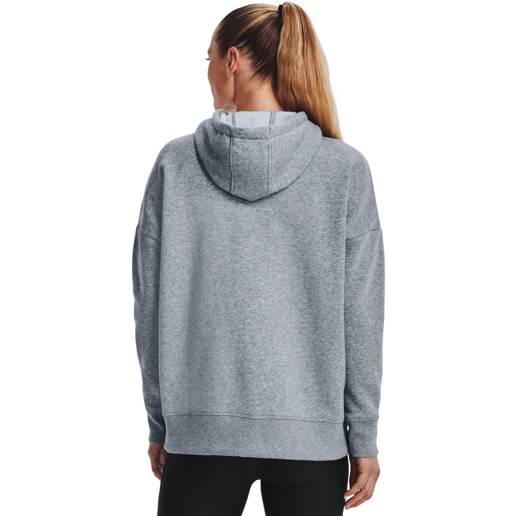 Women's full-zip hoodie Under Armour Rival fleece