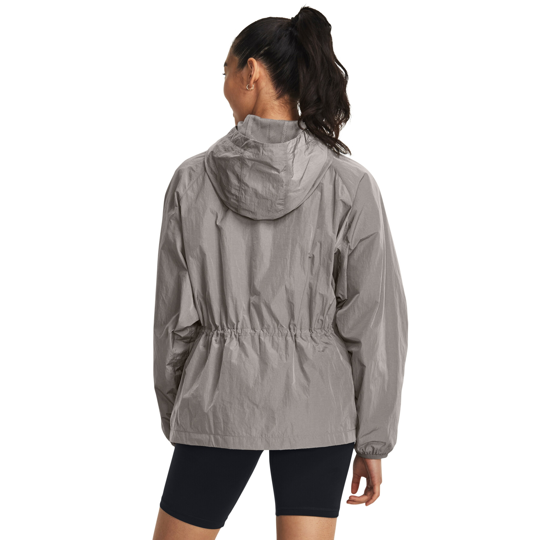 Women's hooded waterproof jacket Under Armour Rush Woven Novelty