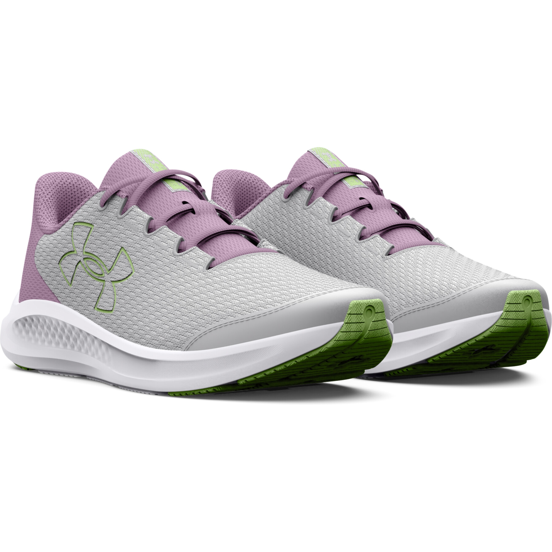 Girls' running shoes Under Armour Grade School Charged Pursuit 3 Big Logo