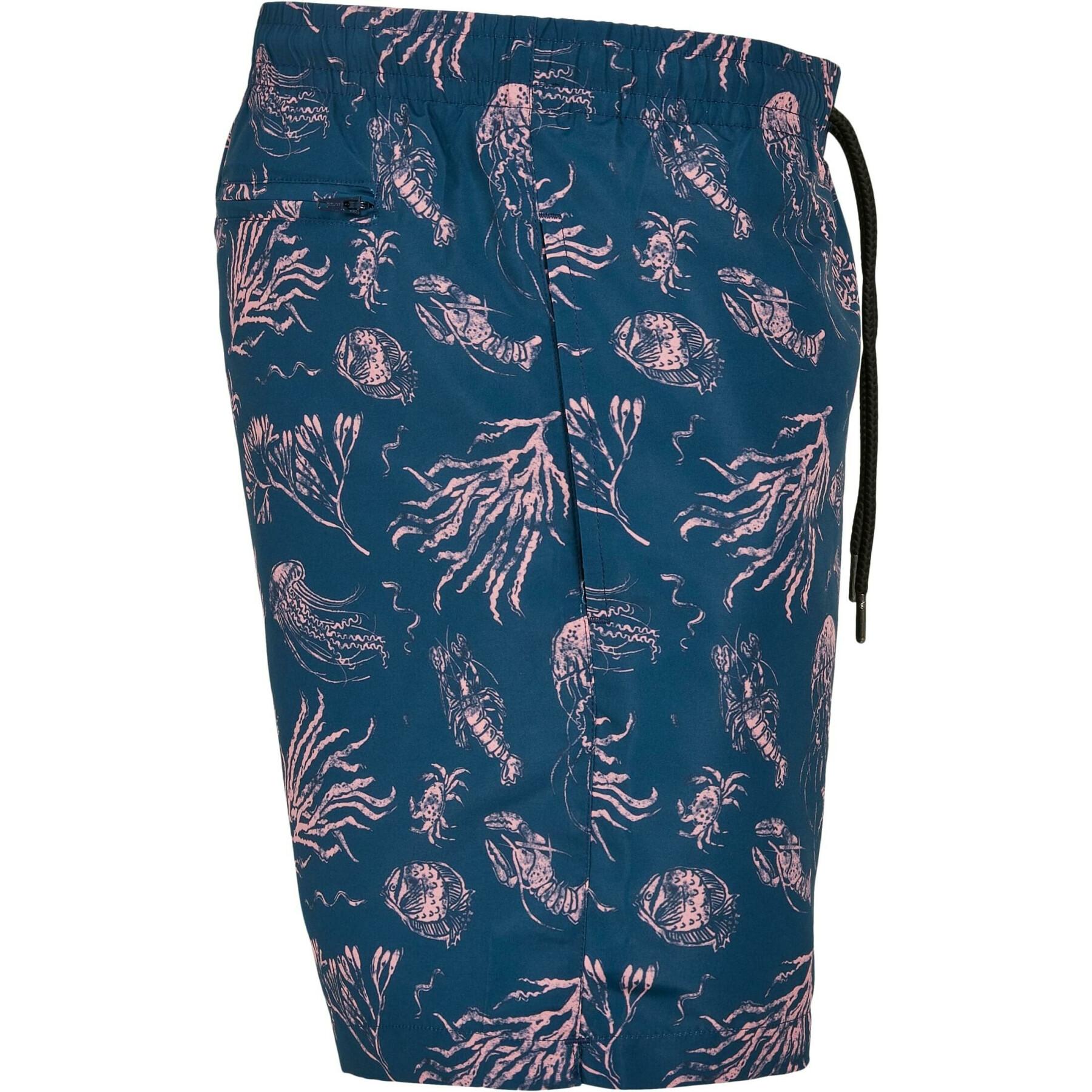 Swim shorts with pattern Urban Classics
