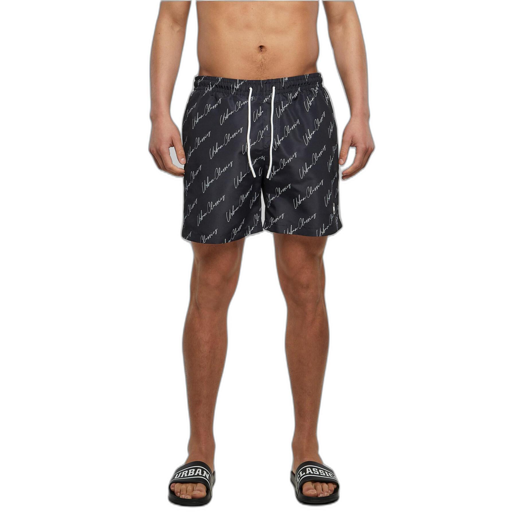 Swim shorts large Urban Classics Pattern