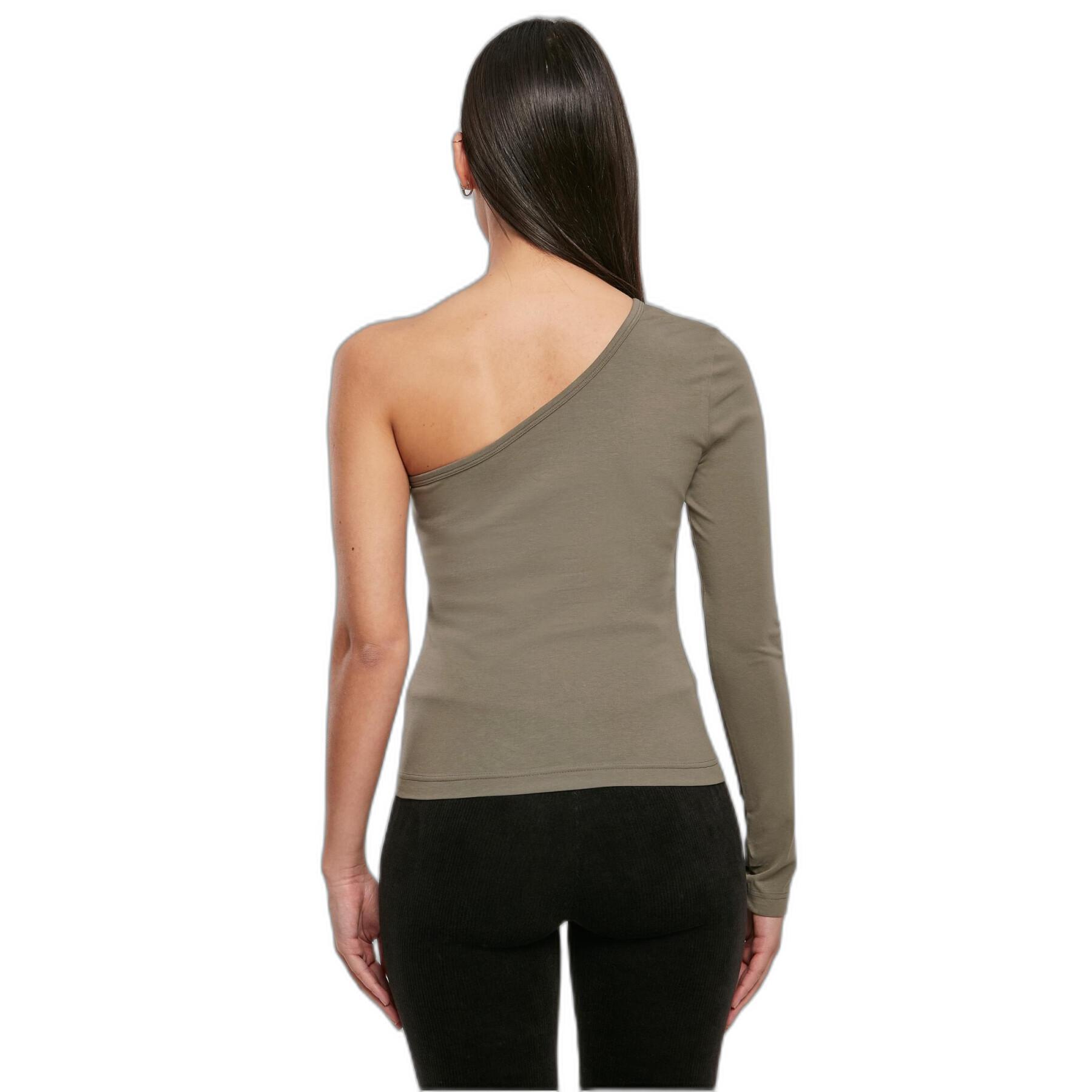 Women's asymmetrical long sleeve T-shirt Urban Classics
