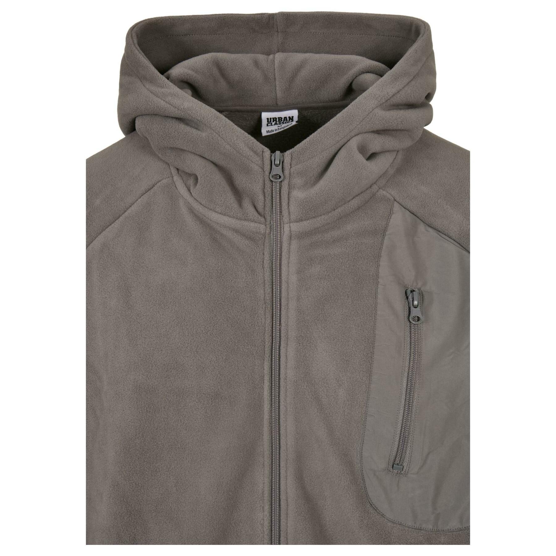 Zip-up hoodie Urban Classics Polar Fleece