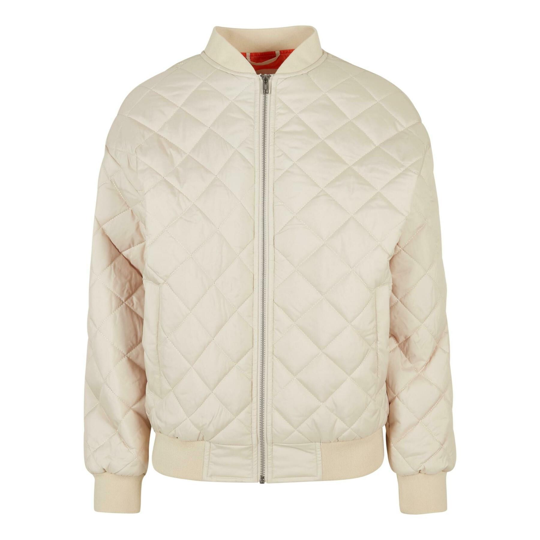 Bombers quilted woman Urban Classics Oversized Diamond GT