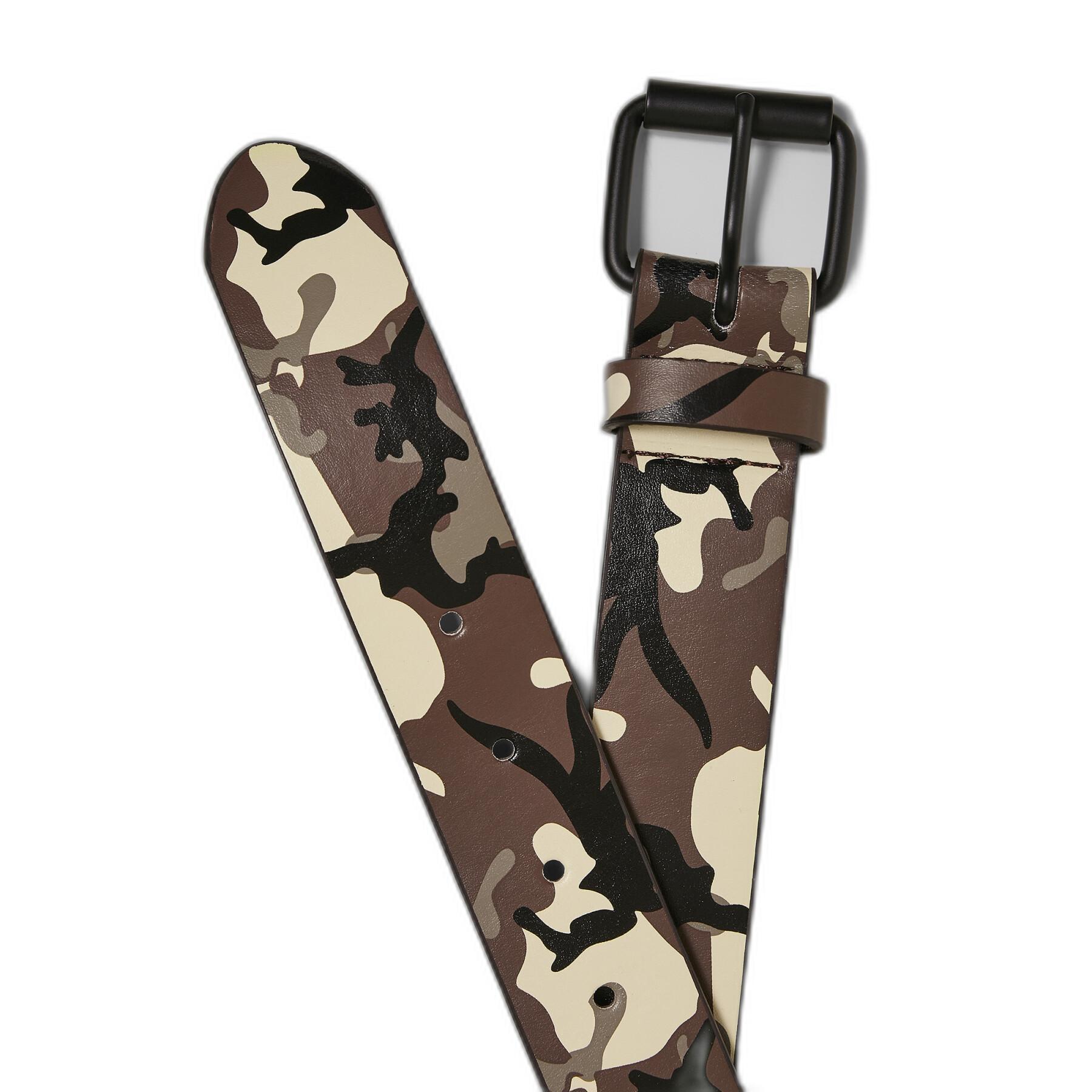 Synthetic leather camouflage belt Urban Classics